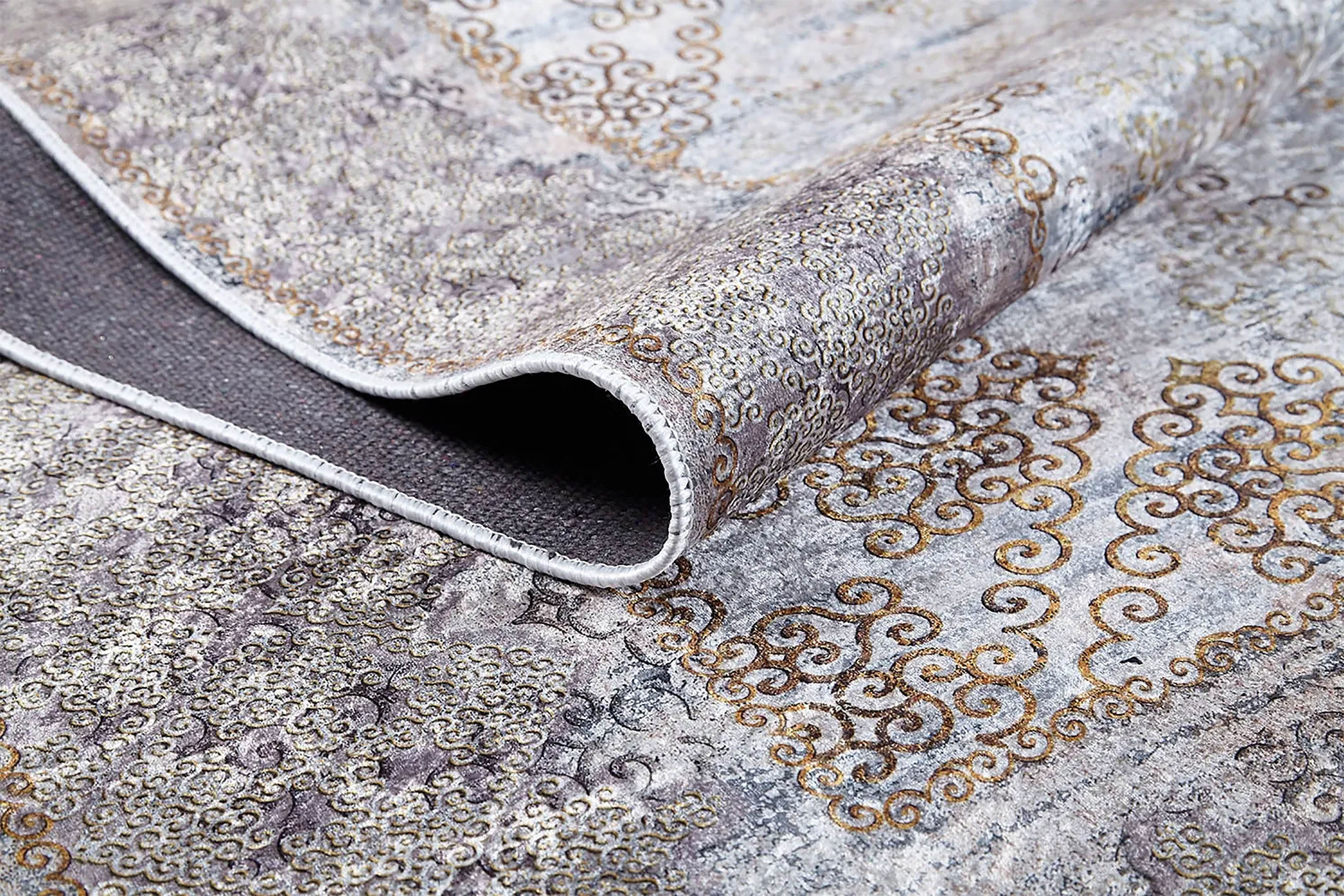 Emilia Turkish Floral Vintage Medallion Geometric Rug