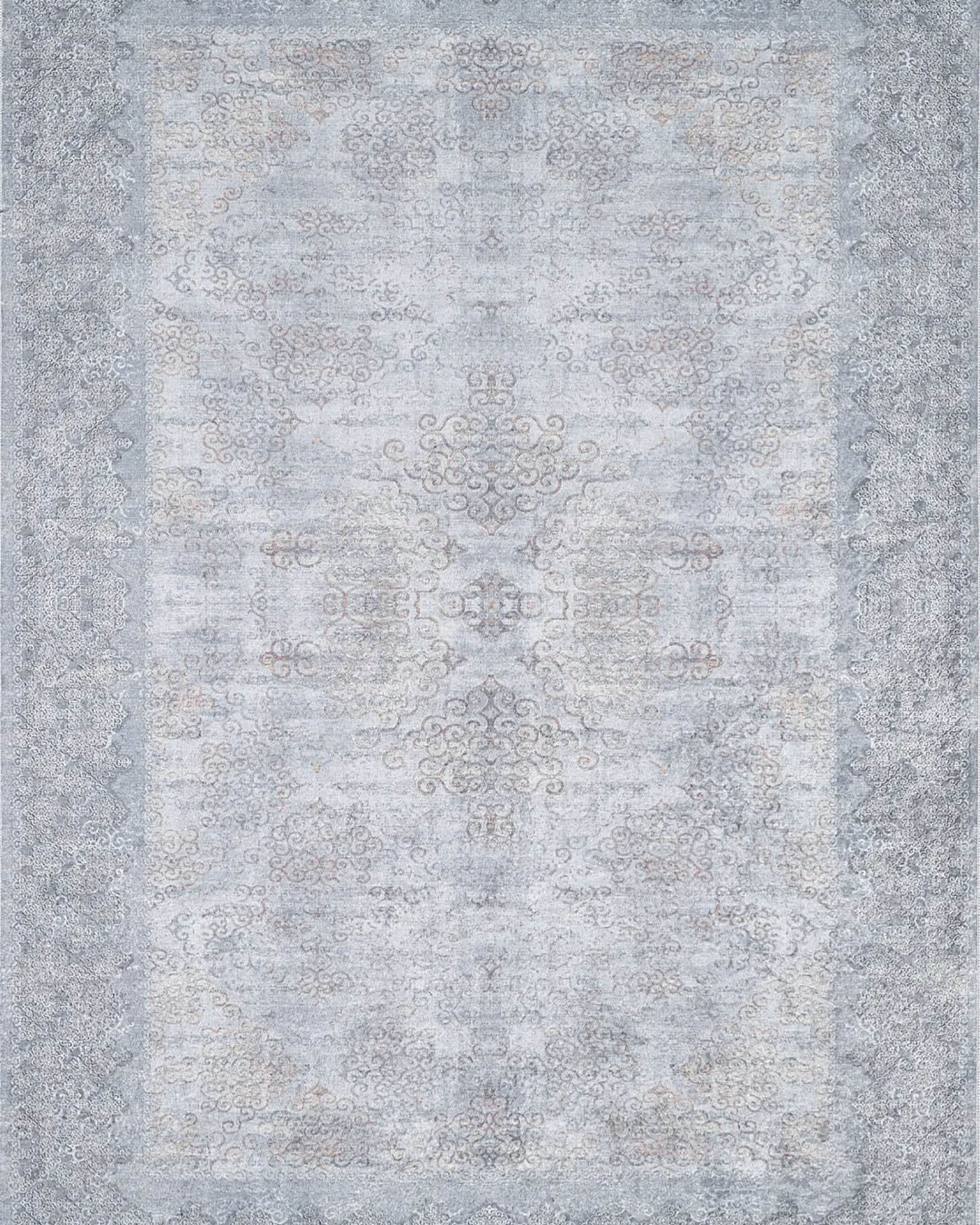 Stella Turkish Floral Vintage Medallion Geometric Rug