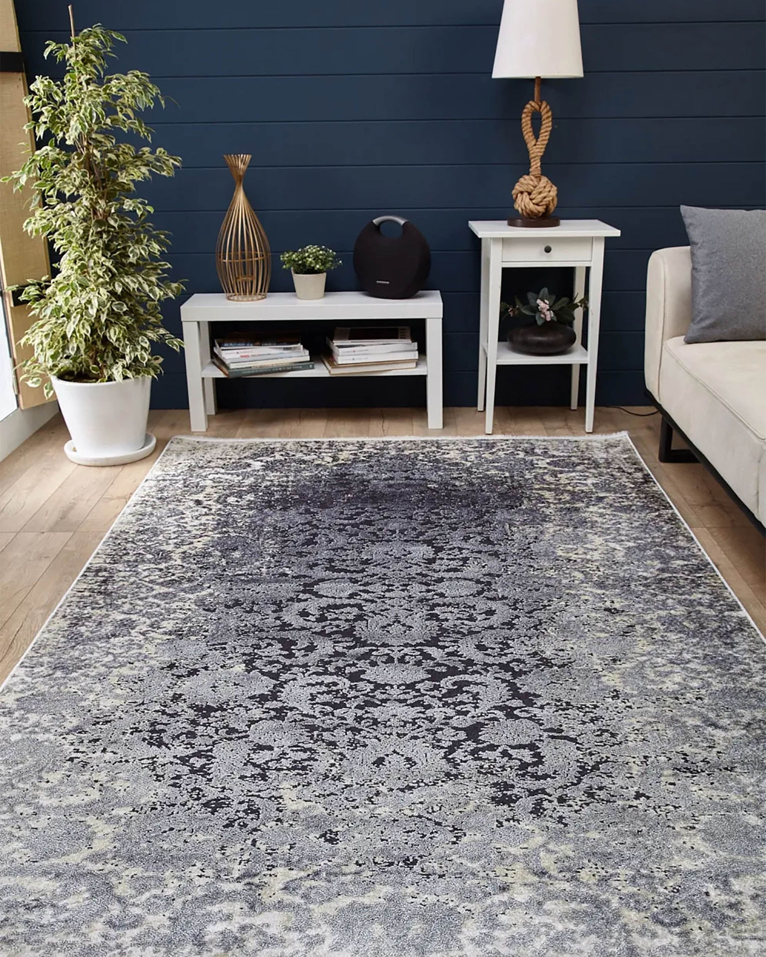Maya Turkish Floral Vintage Geometric Modern Rug