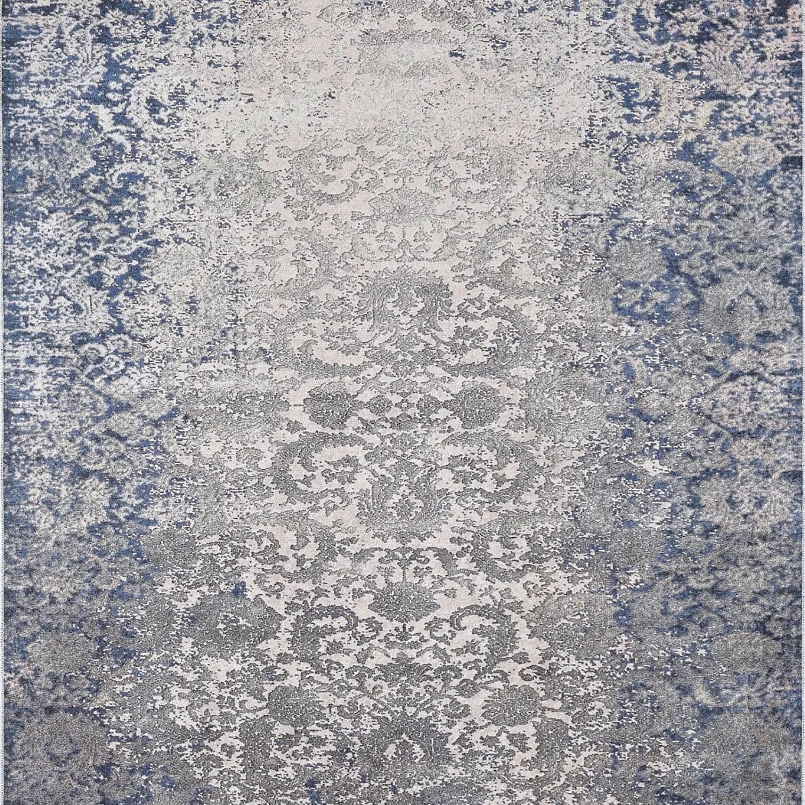 Zoey Turkish Floral Vintage Geometric Modern Rug