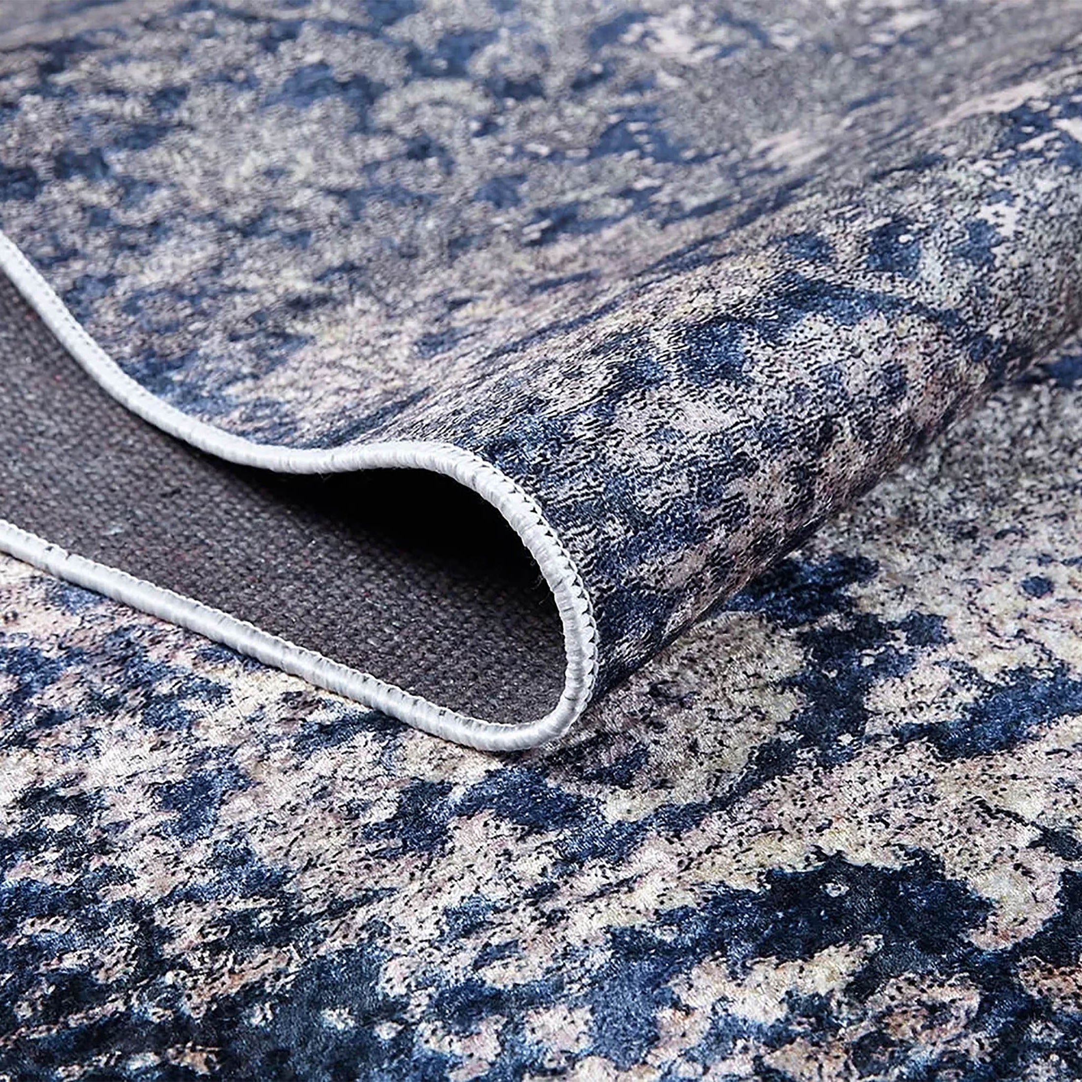 Zoey Turkish Floral Vintage Geometric Modern Rug