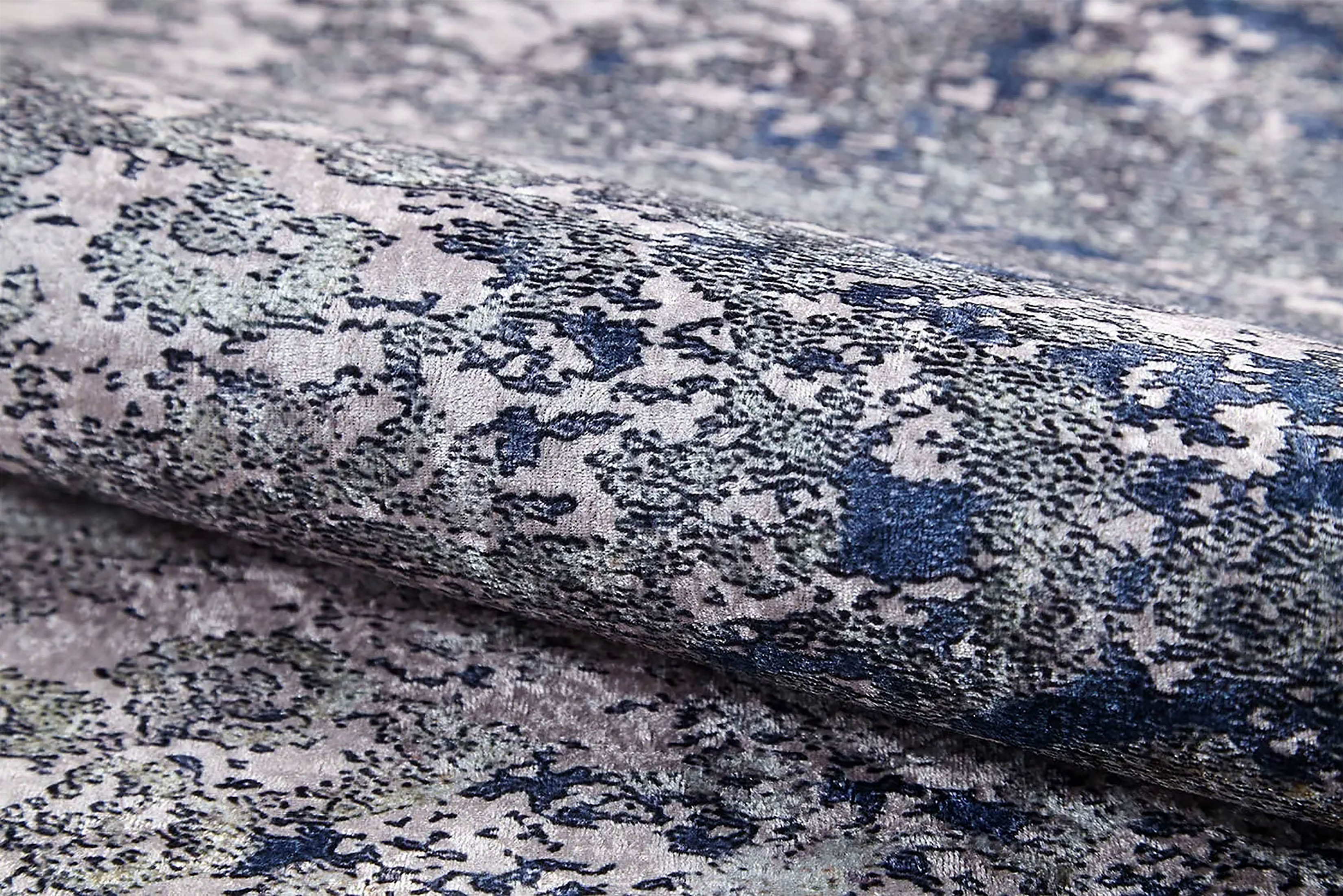 Zoey Turkish Floral Vintage Geometric Modern Rug