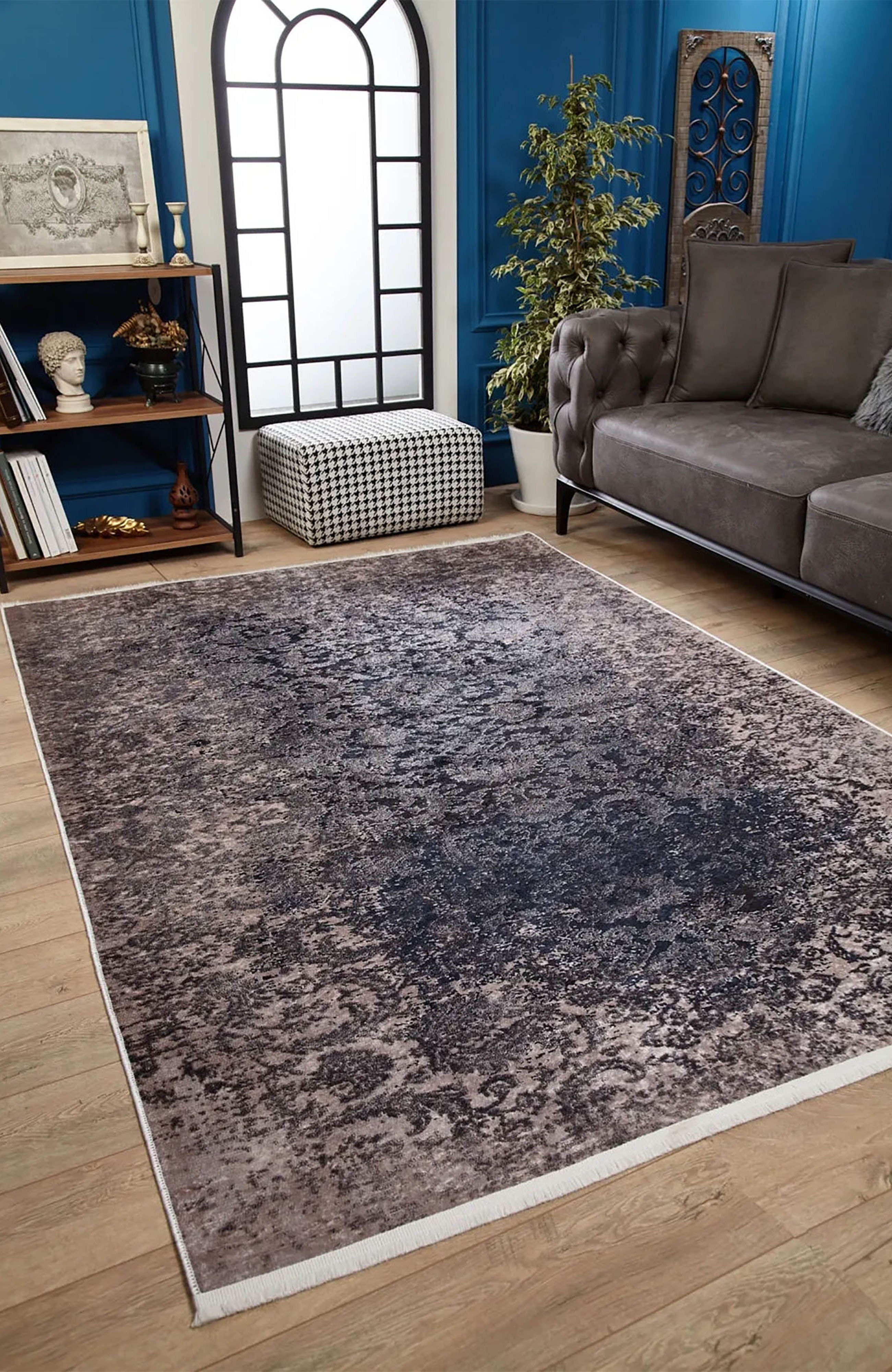 Delilah Turkish Floral Vintage Geometric Modern Rug