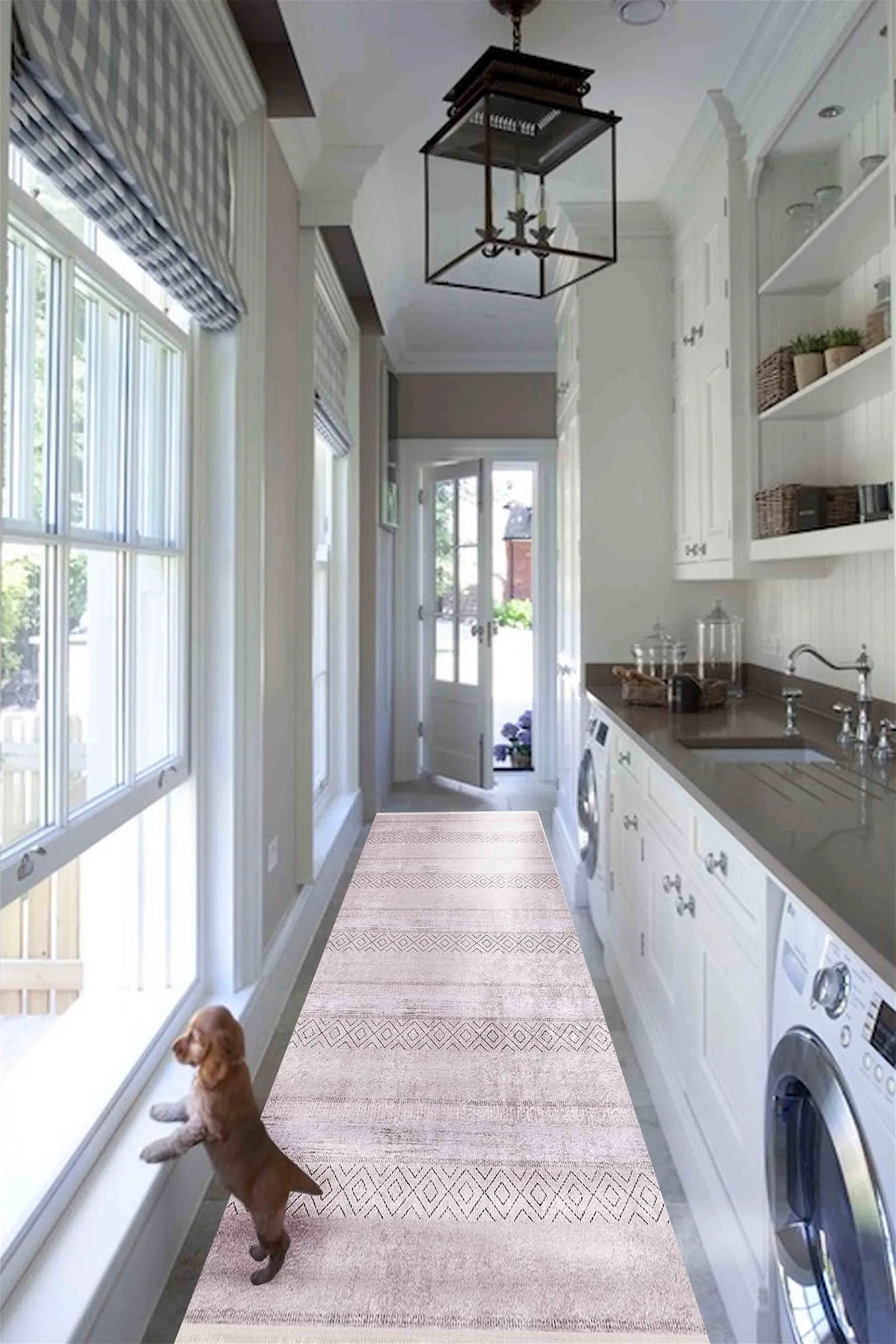 Nafla Turkish Pink Pastel Blush Rug