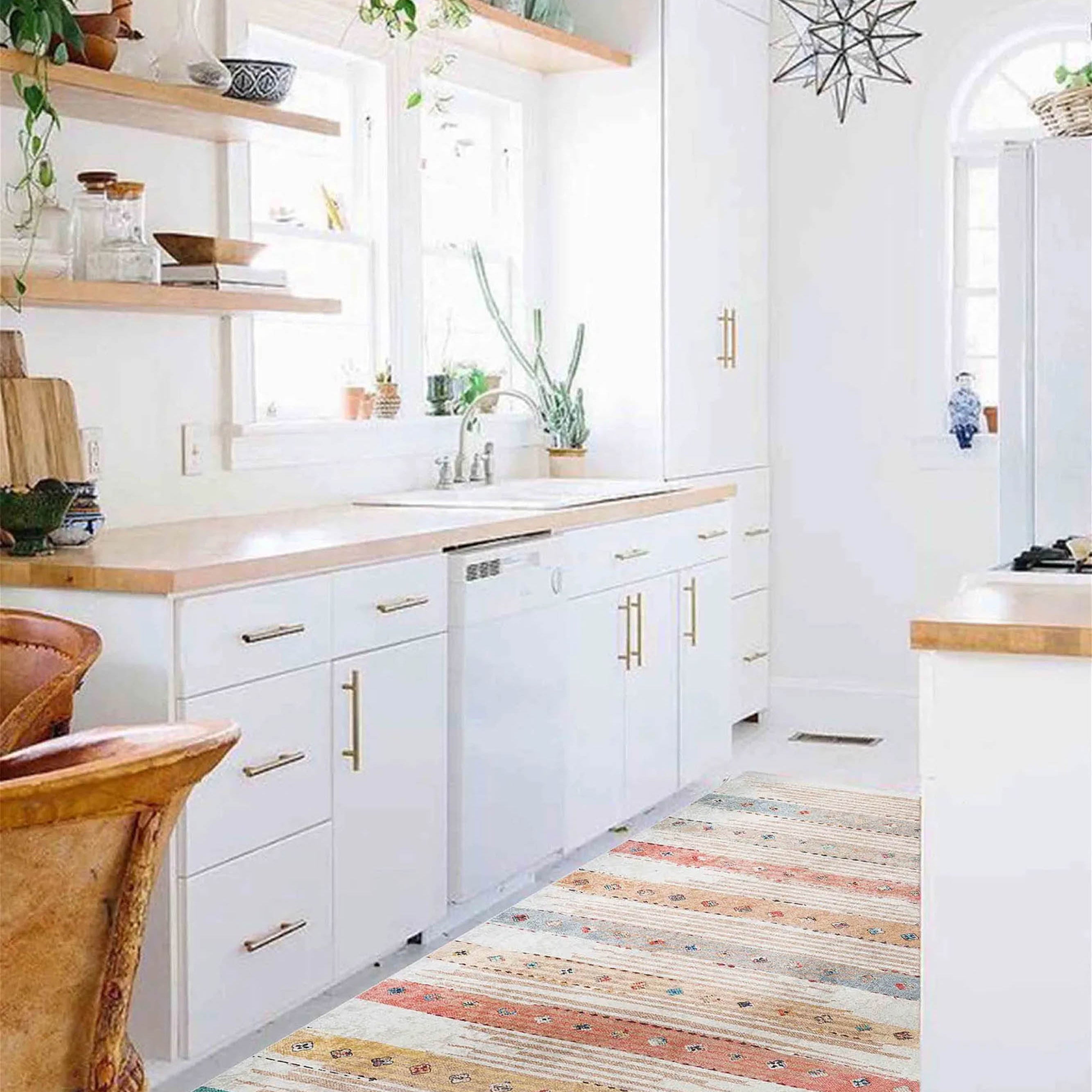 Perla Boho Colorful Kids Room Rug