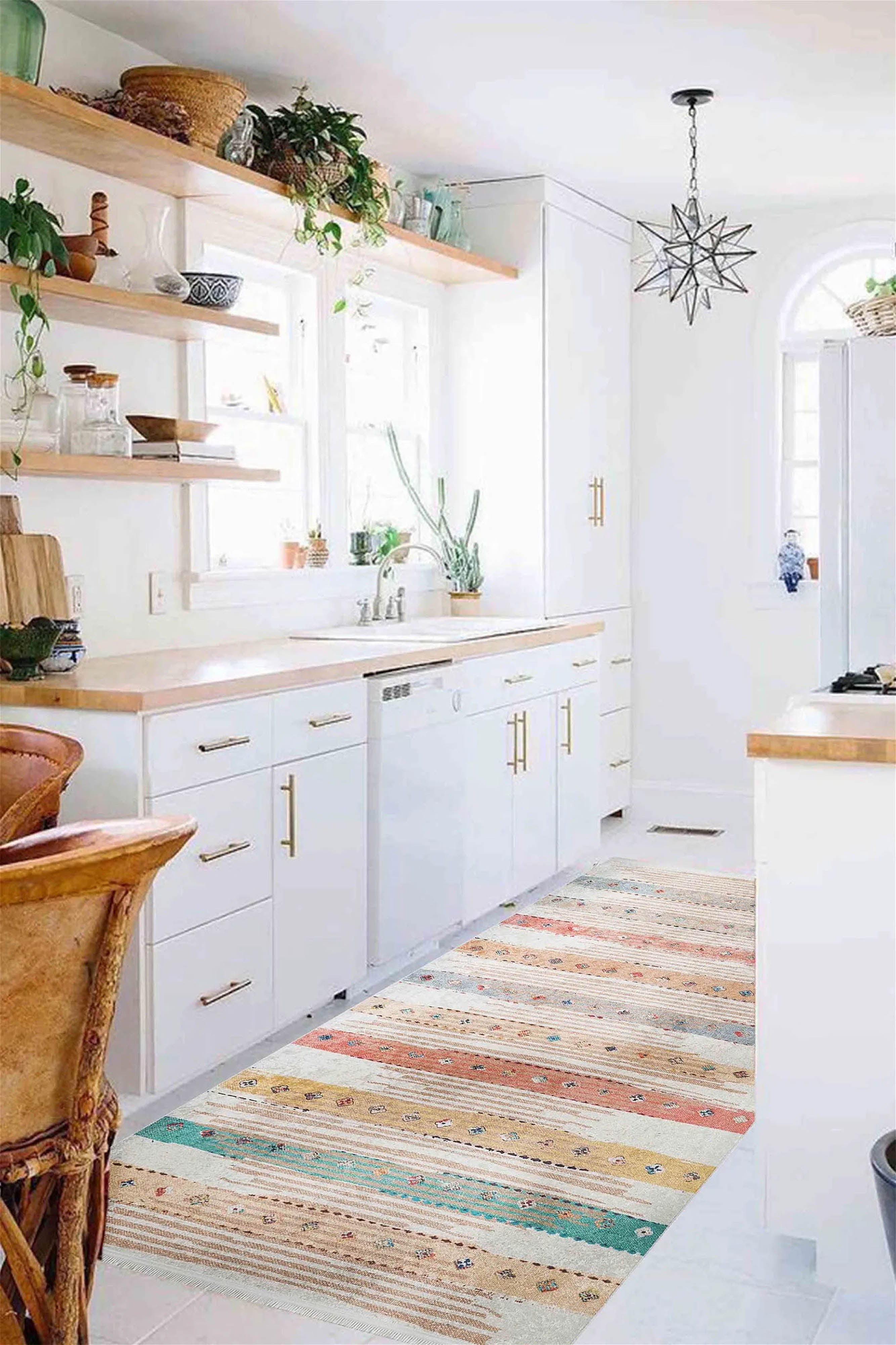 Perla Boho Colorful Kids Room Rug