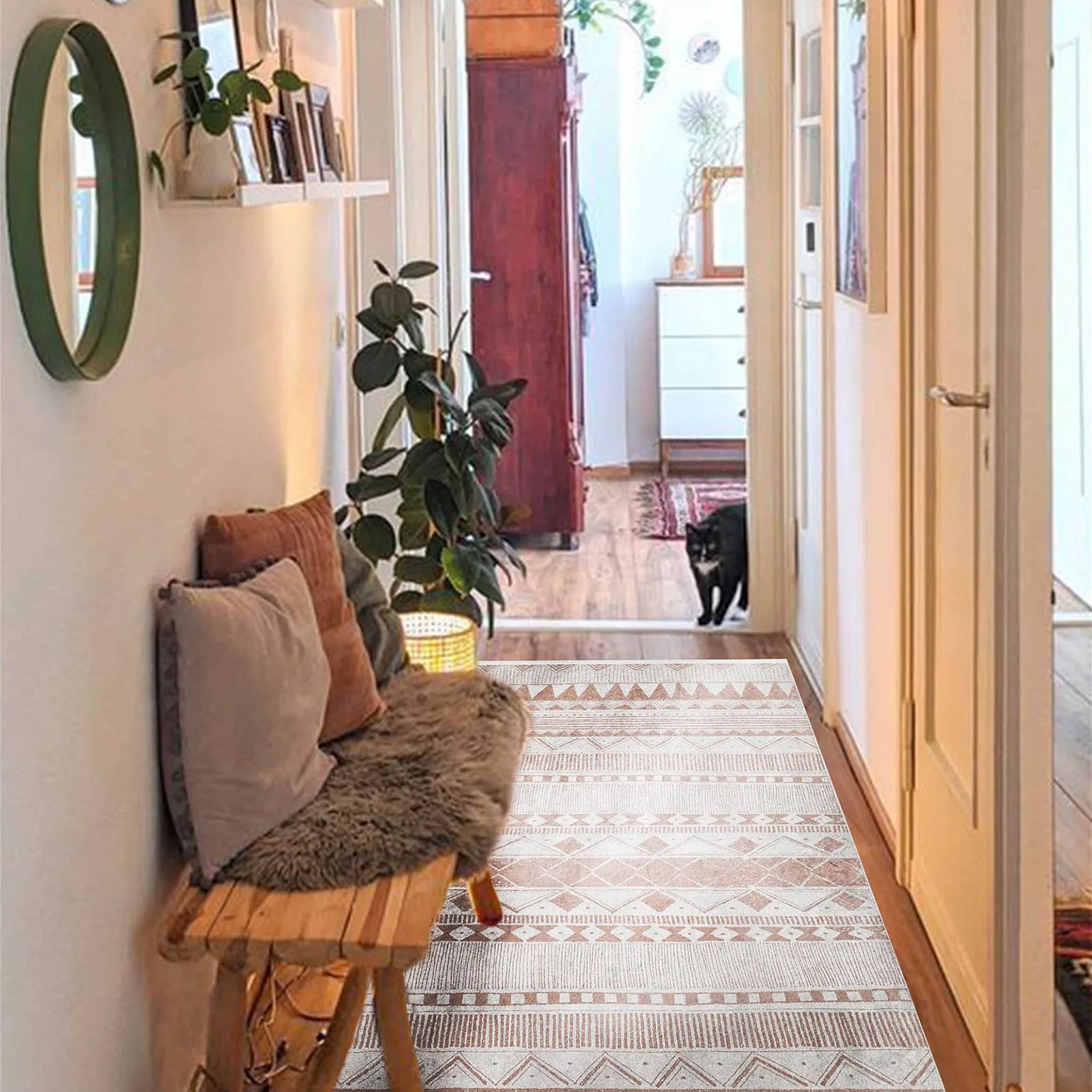 Julieta Turkish Kilim Beige Geometric Rug