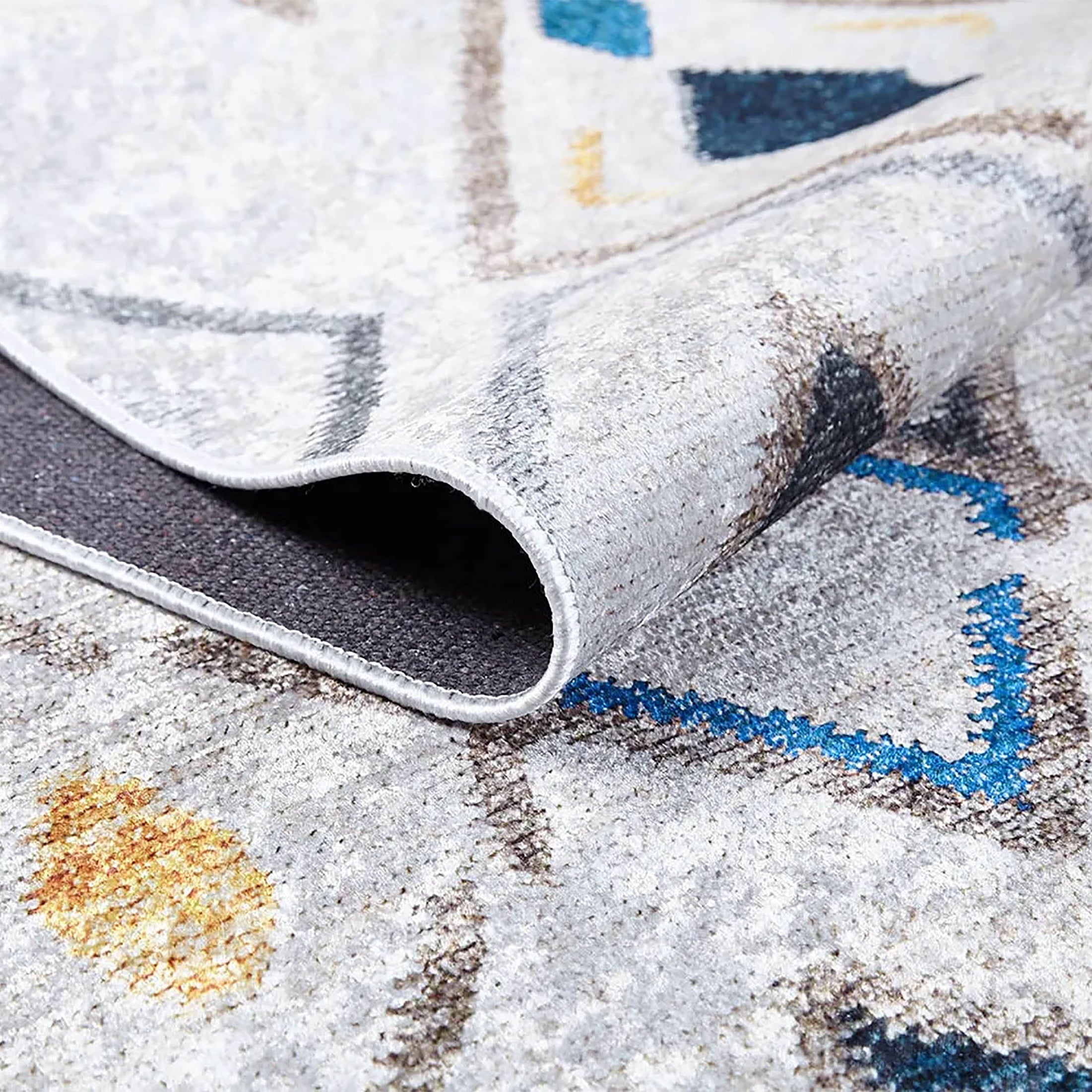 Ruby Moroccan Kilim Geometric Rug