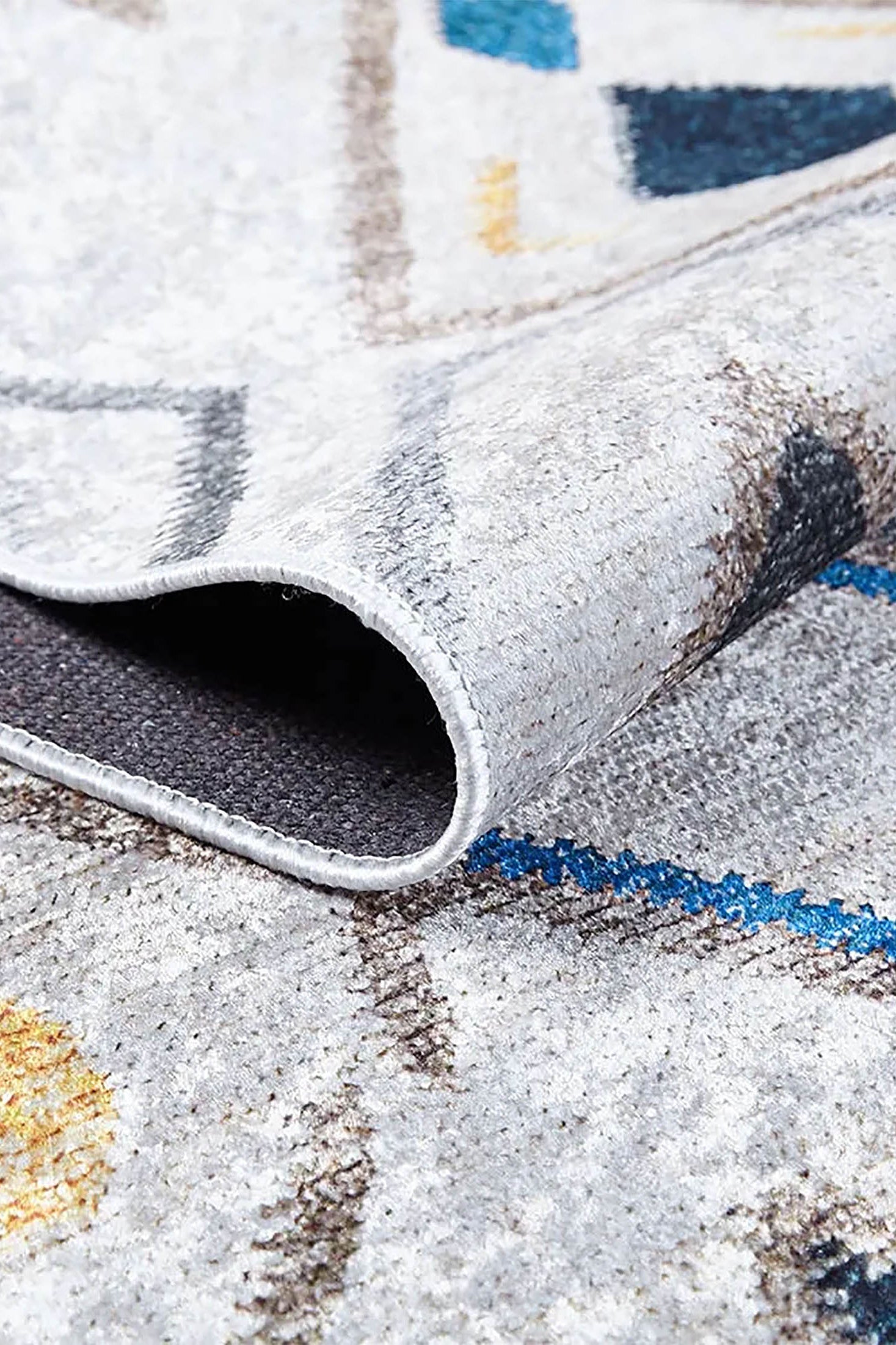 Ruby Moroccan Kilim Geometric Rug