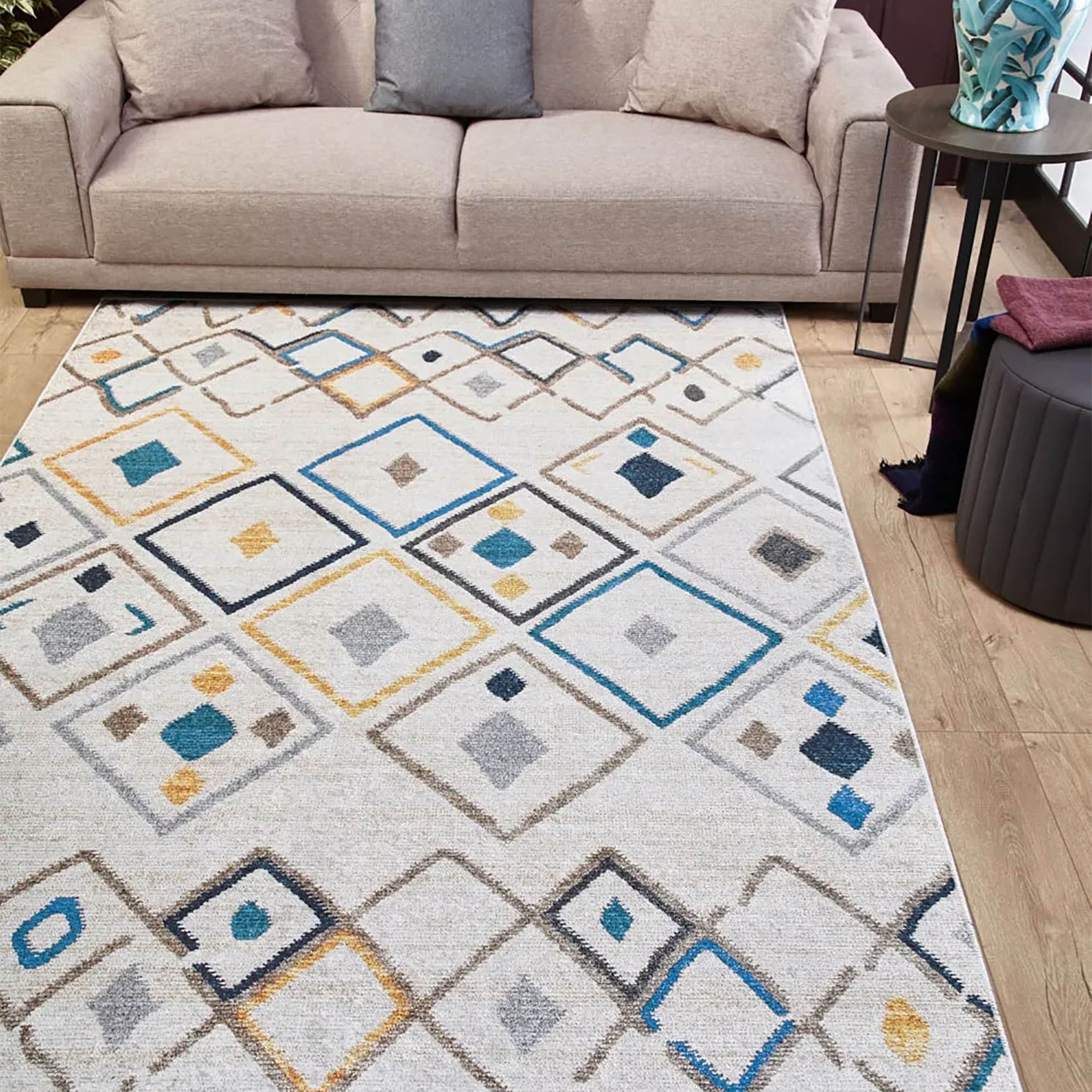 Ruby Moroccan Kilim Geometric Rug