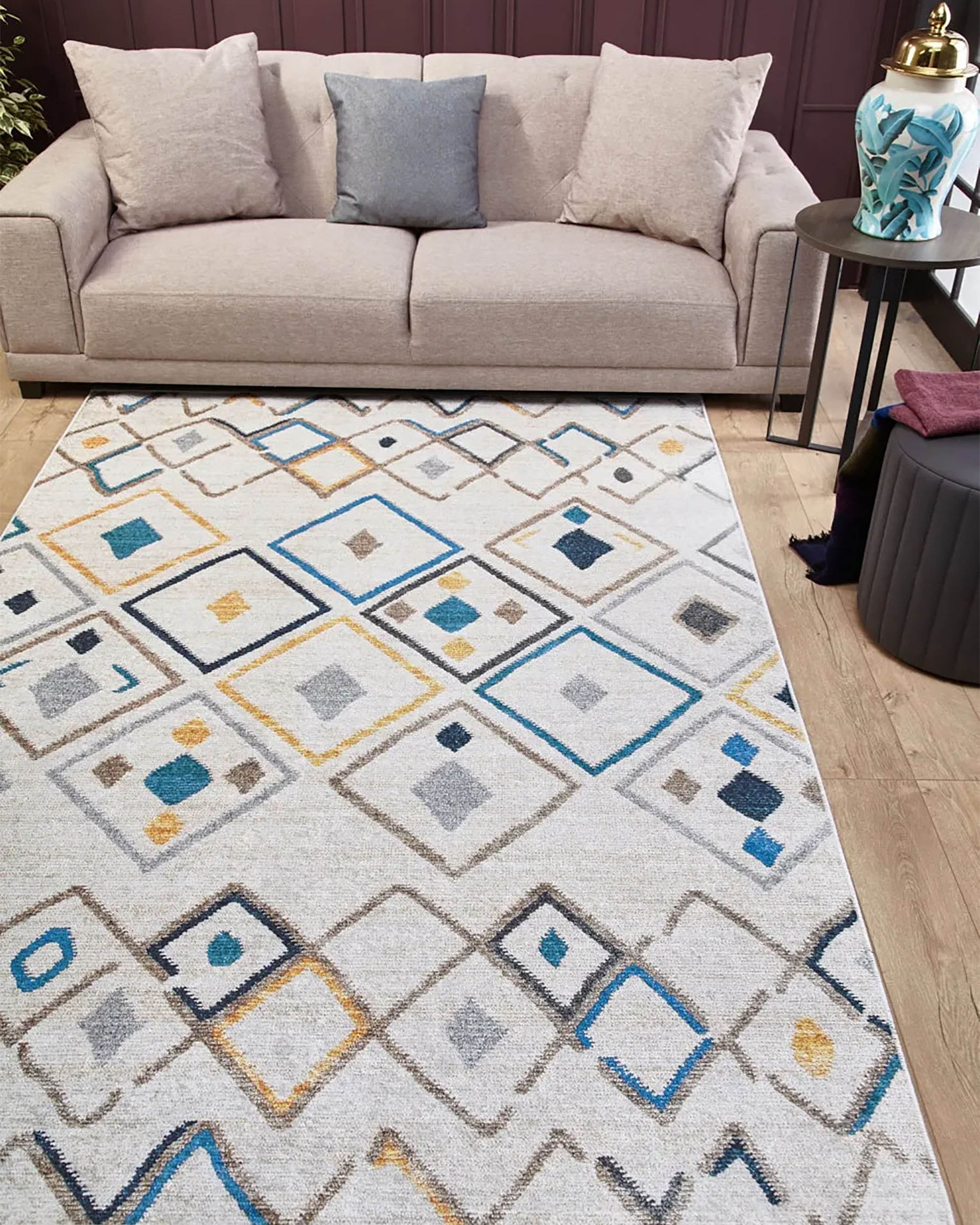 Ruby Moroccan Kilim Geometric Rug