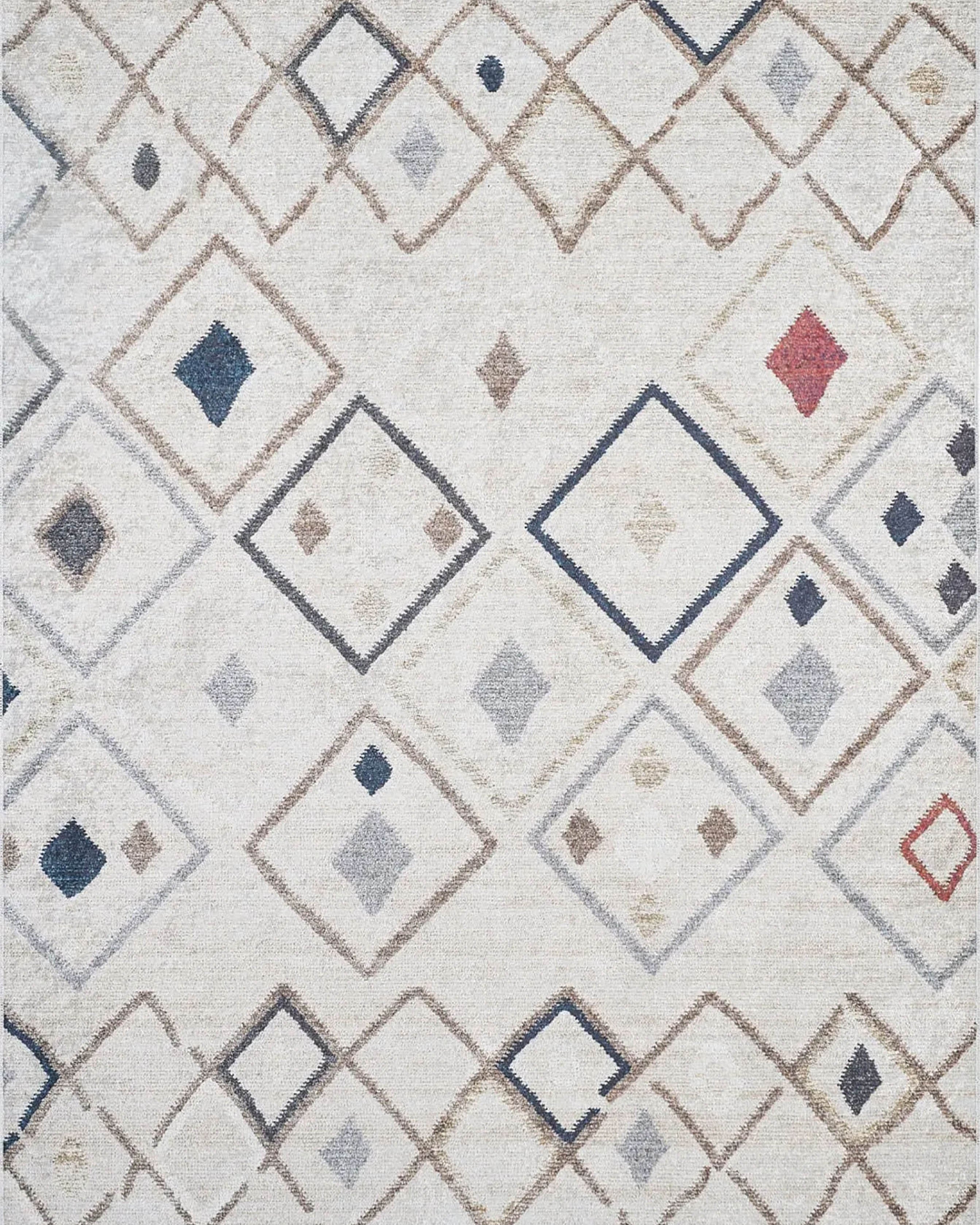 Clara Moroccan Kilim Geometric Rug