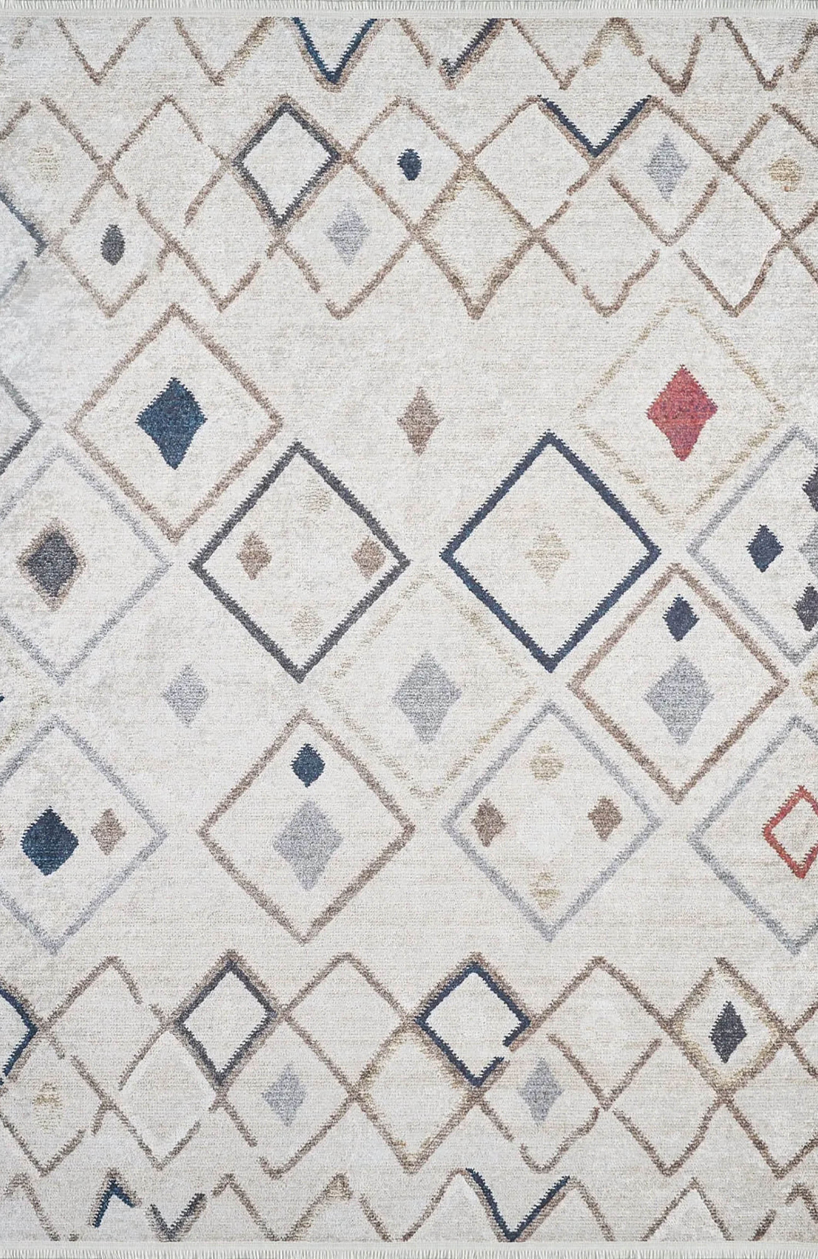 Clara Moroccan Kilim Geometric Rug