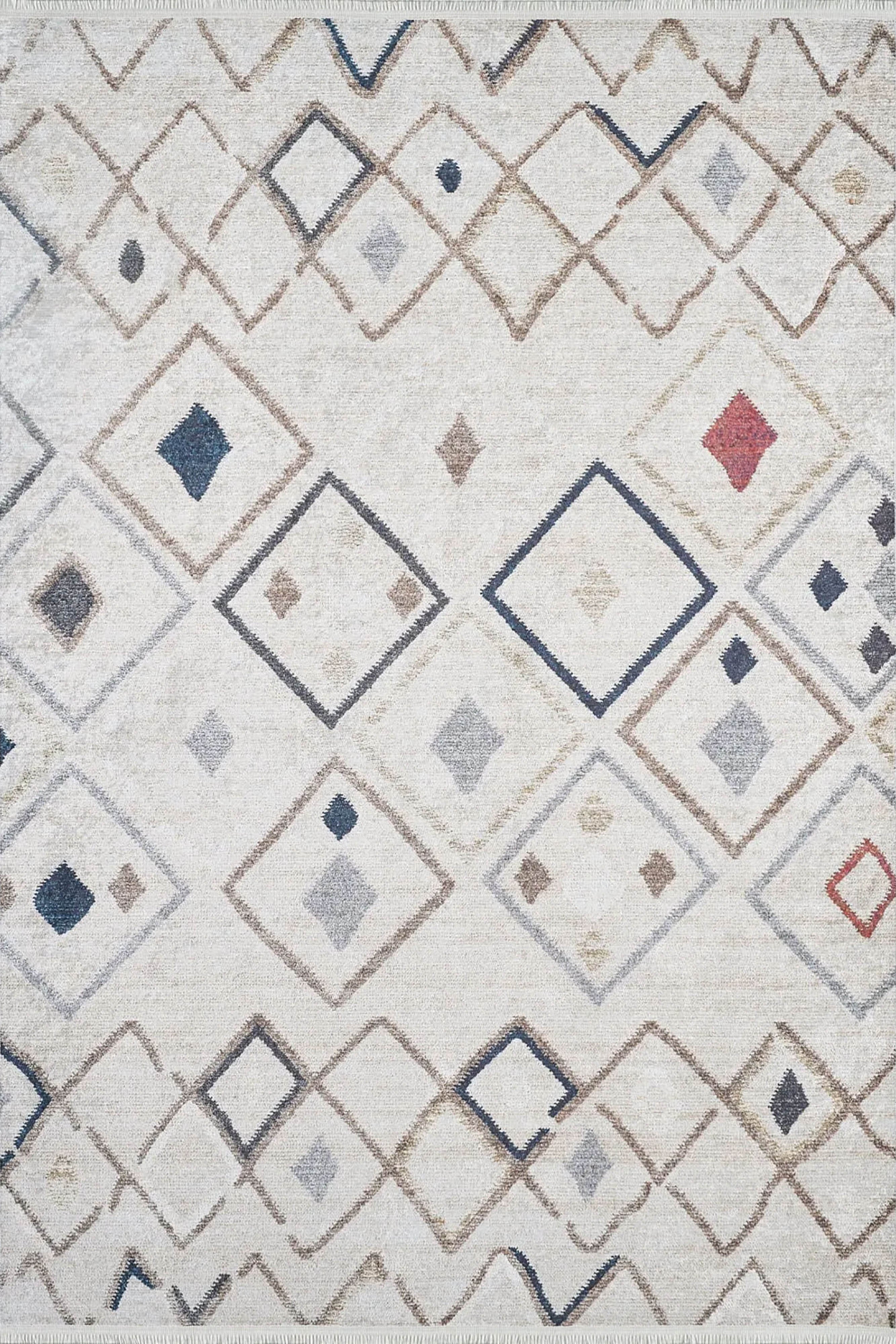 Clara Moroccan Kilim Geometric Rug