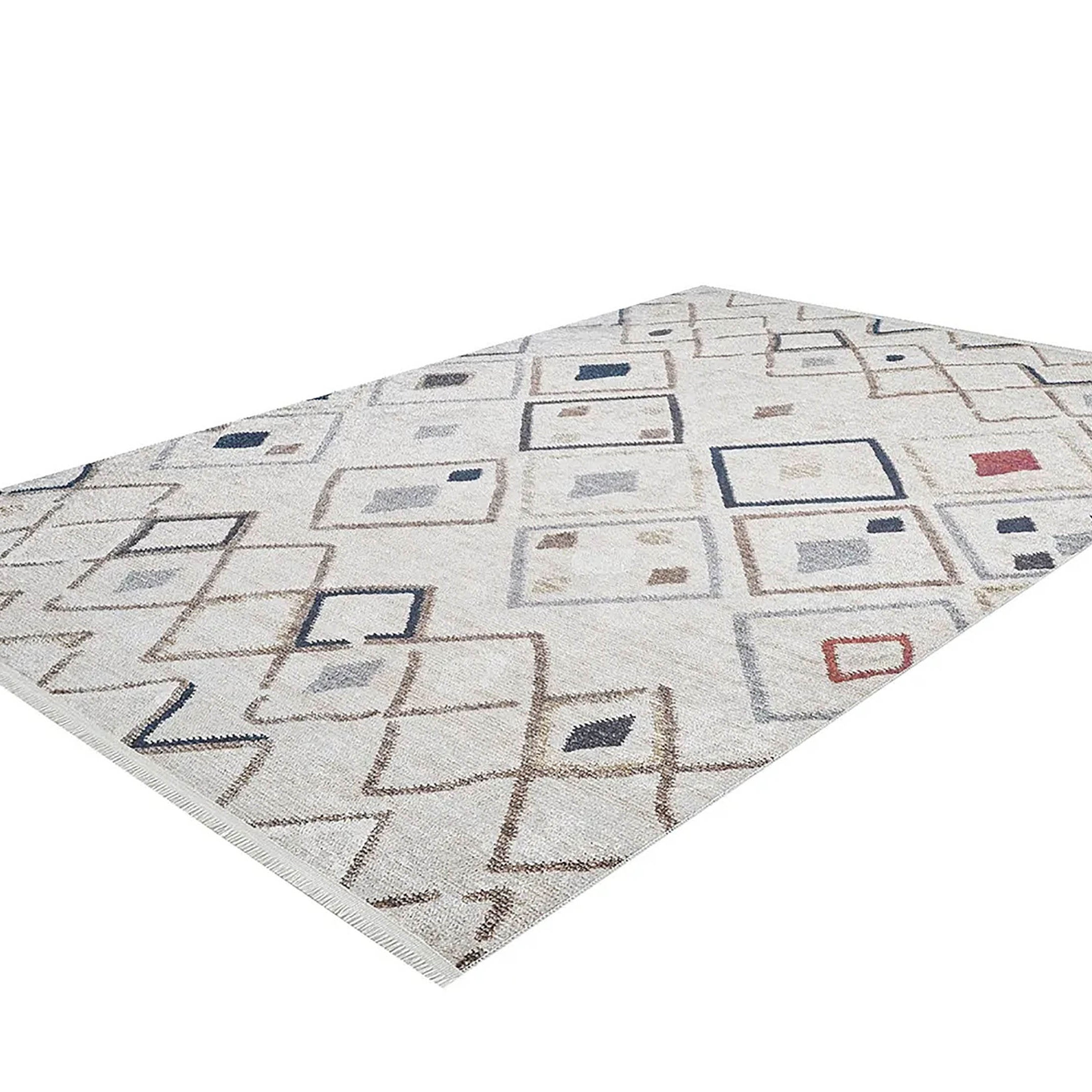 Clara Moroccan Kilim Geometric Rug