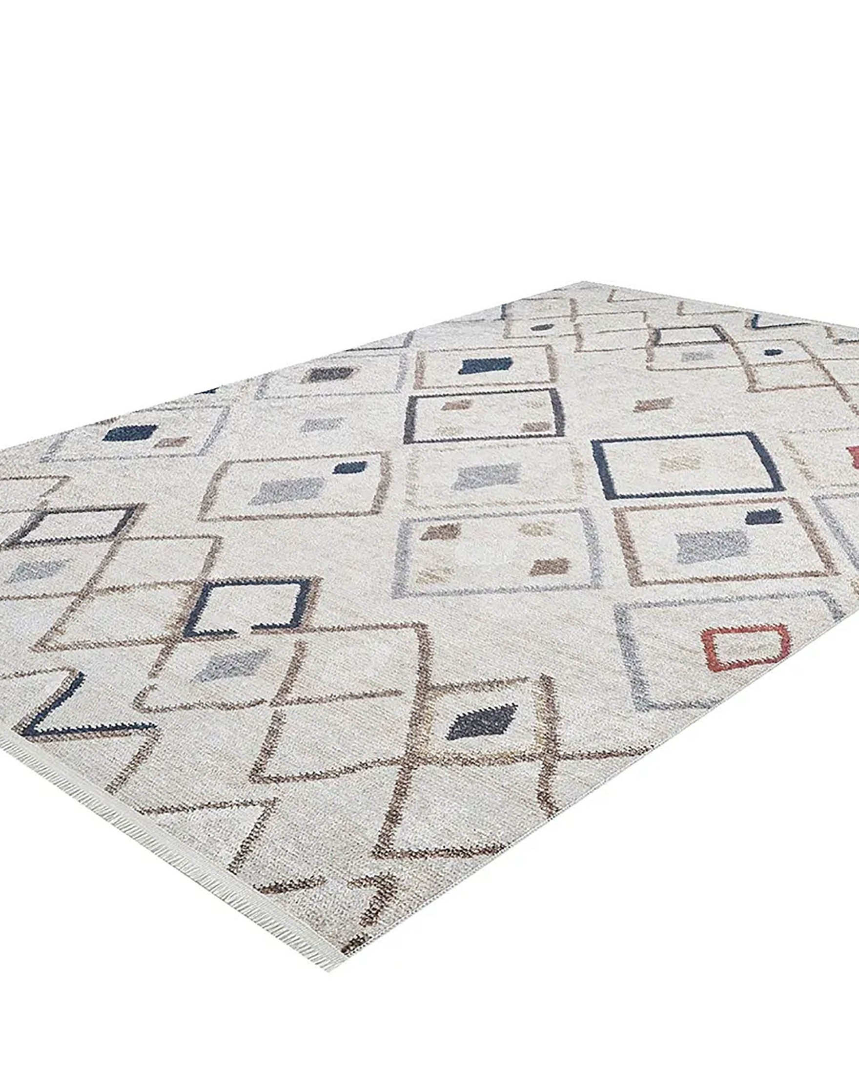 Clara Moroccan Kilim Geometric Rug