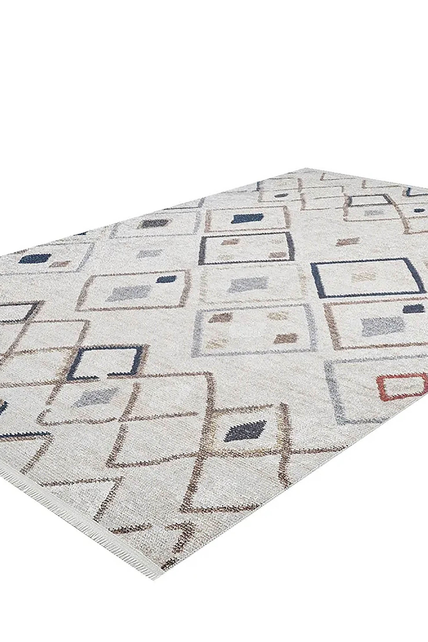 Clara Moroccan Kilim Geometric Rug