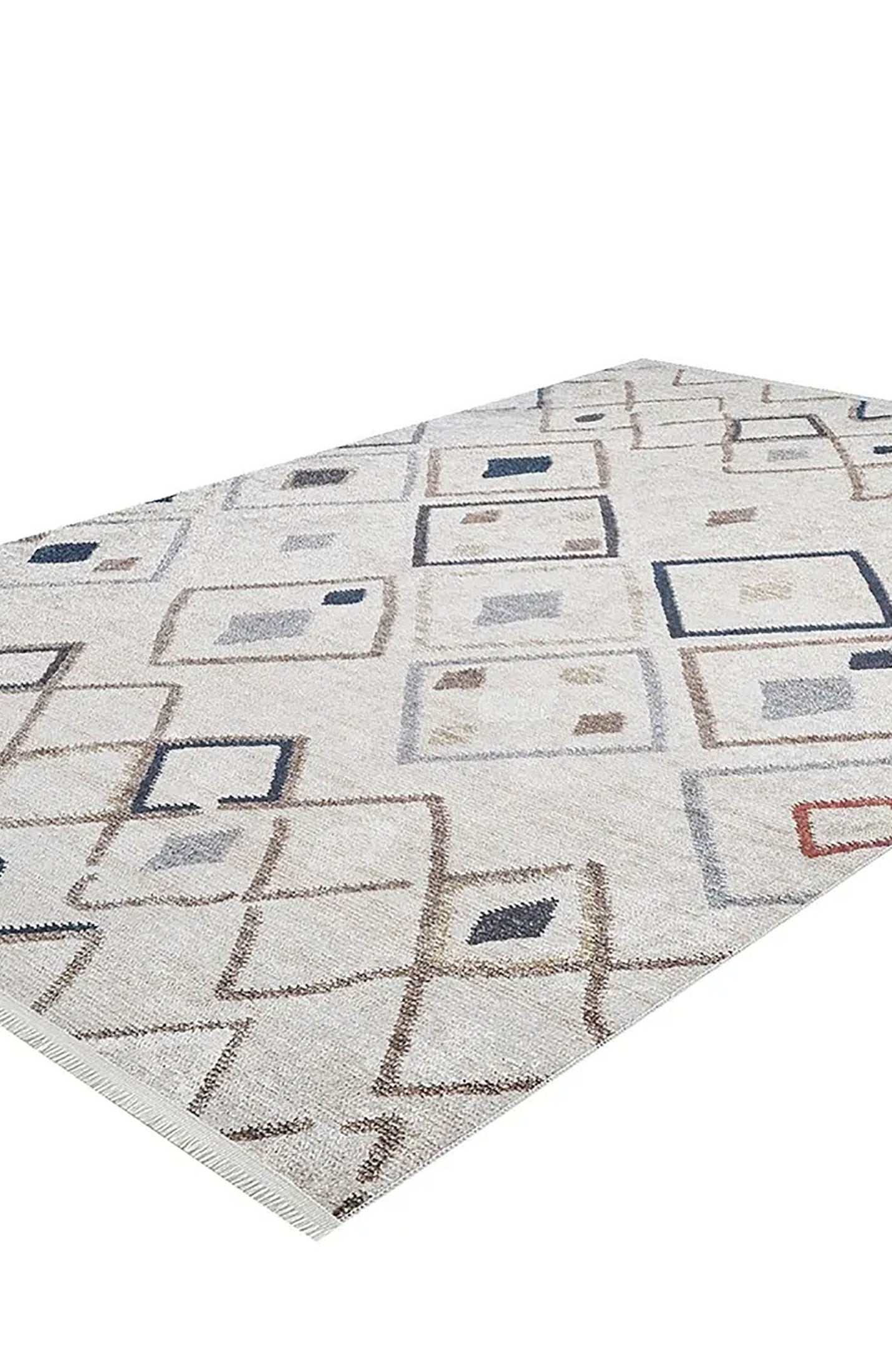 Clara Moroccan Kilim Geometric Rug
