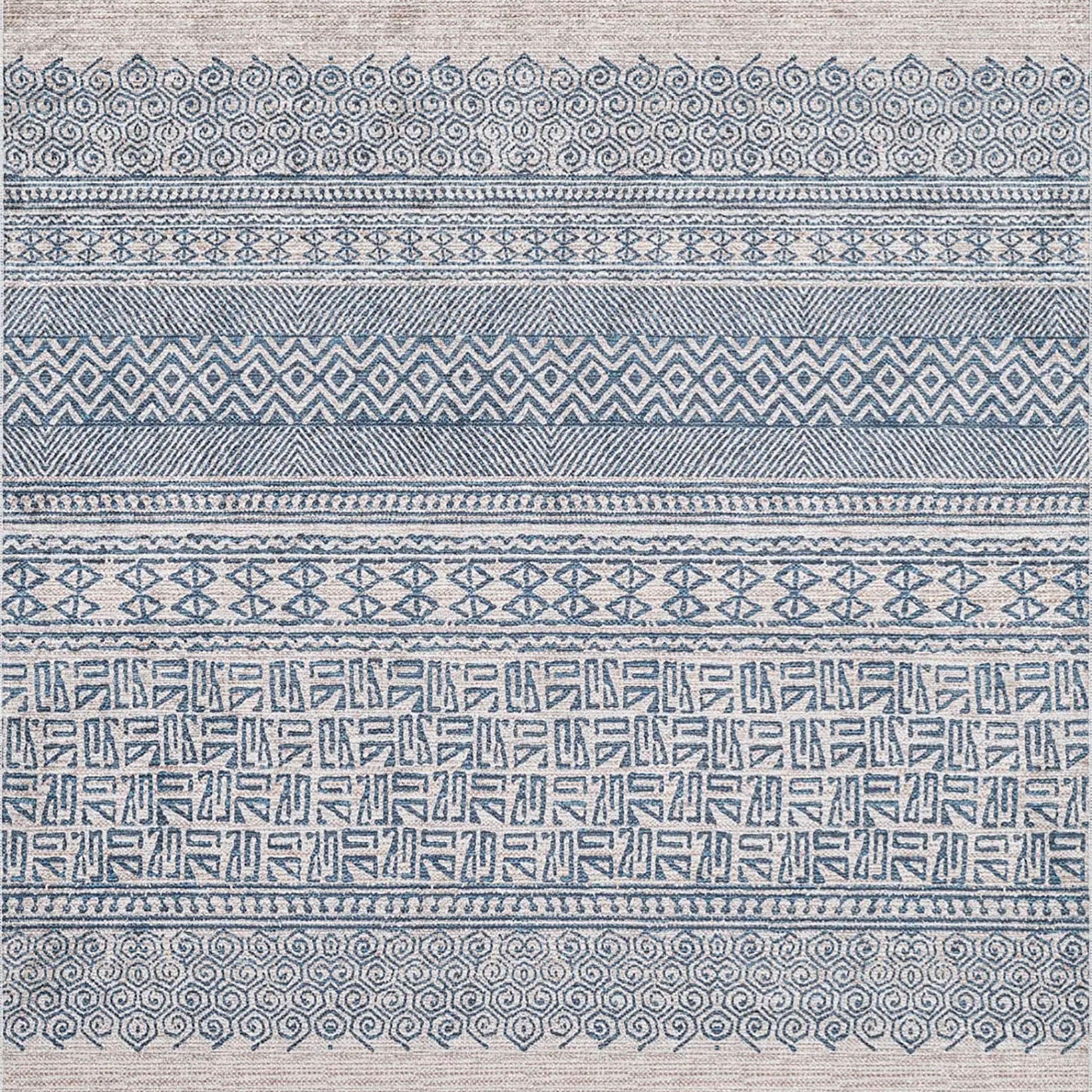 Josie Turkish Ethnic Kilim Geometric Rug