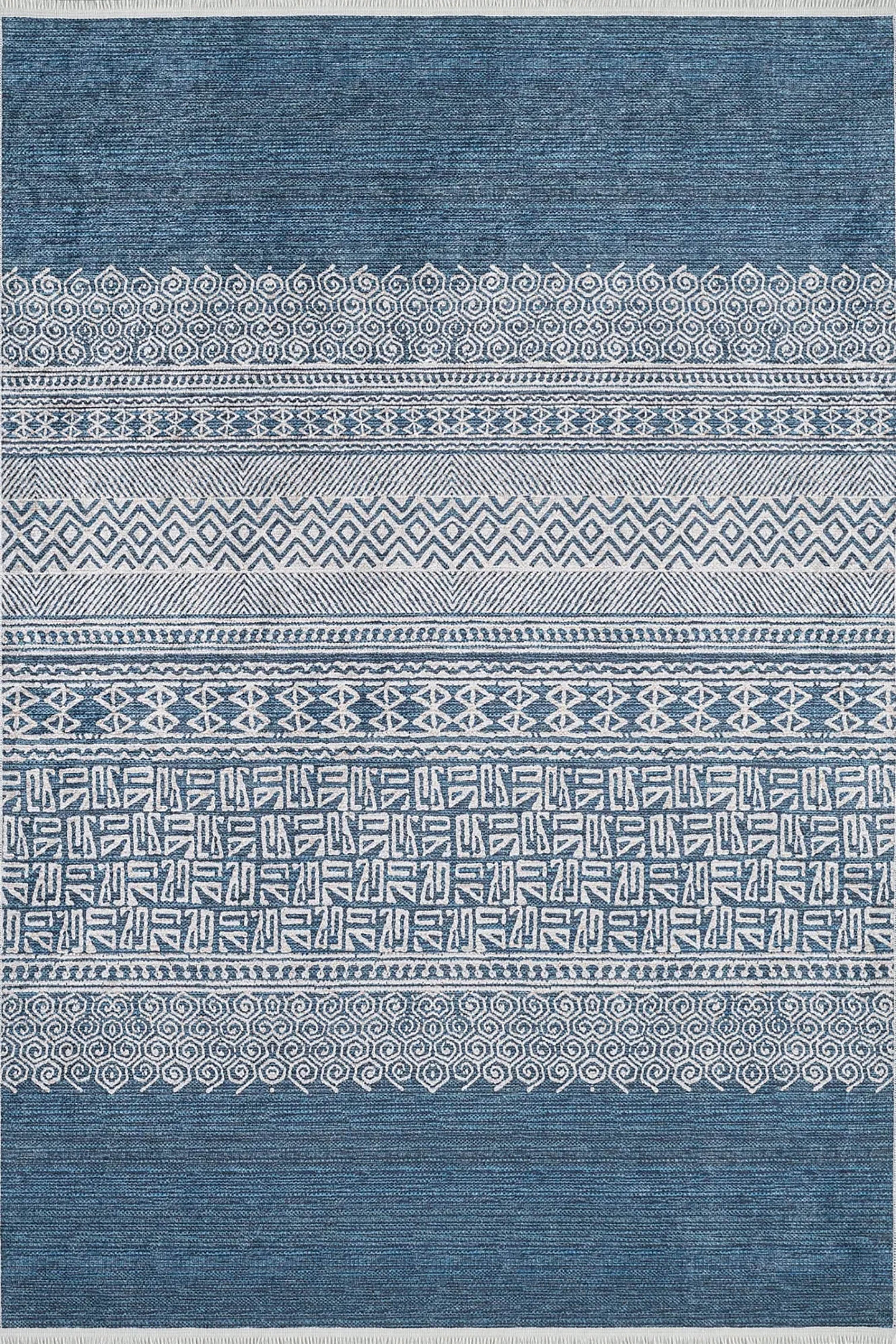 Adalynn Turkish Ethnic Kilim Geometric Rug