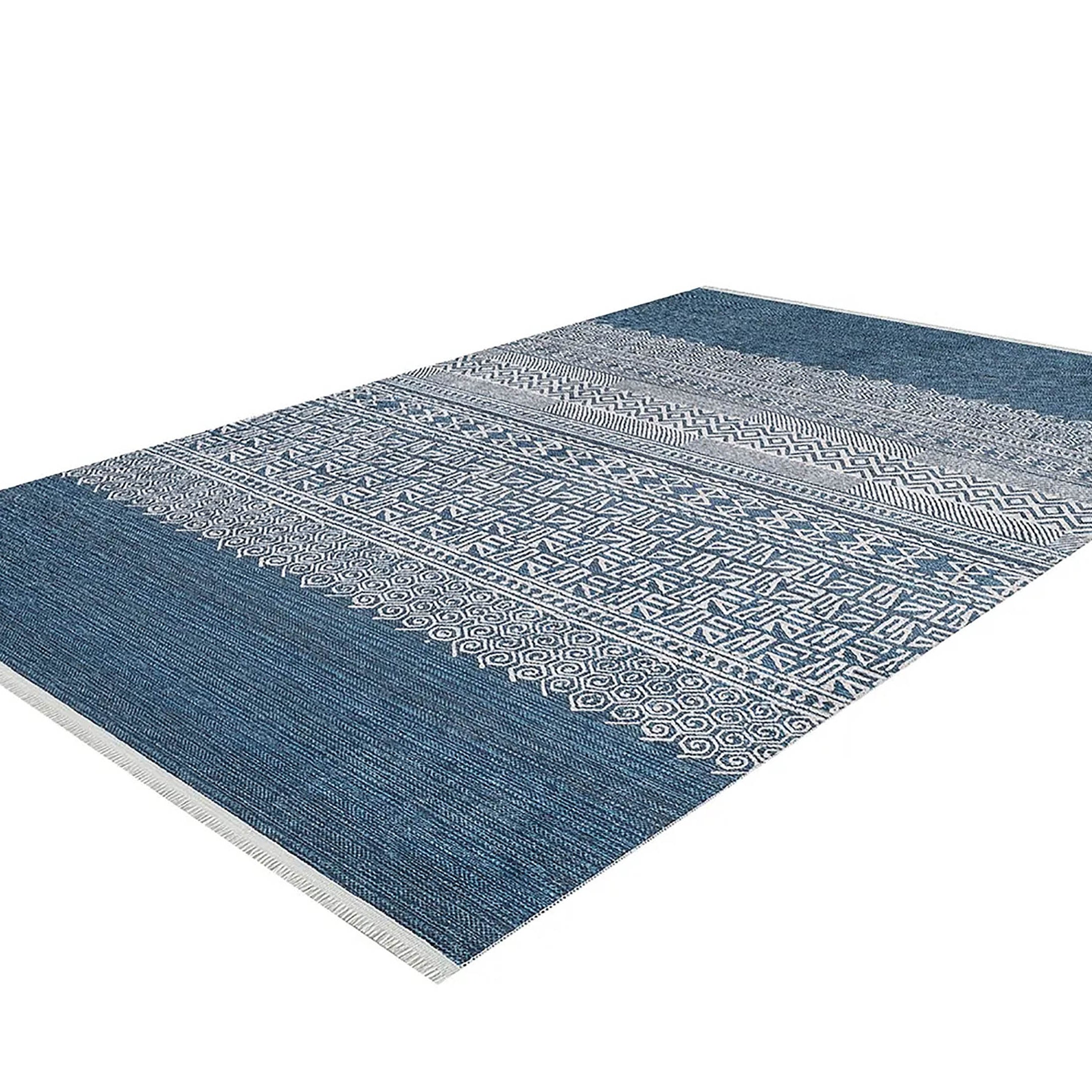 Adalynn Turkish Ethnic Kilim Geometric Rug