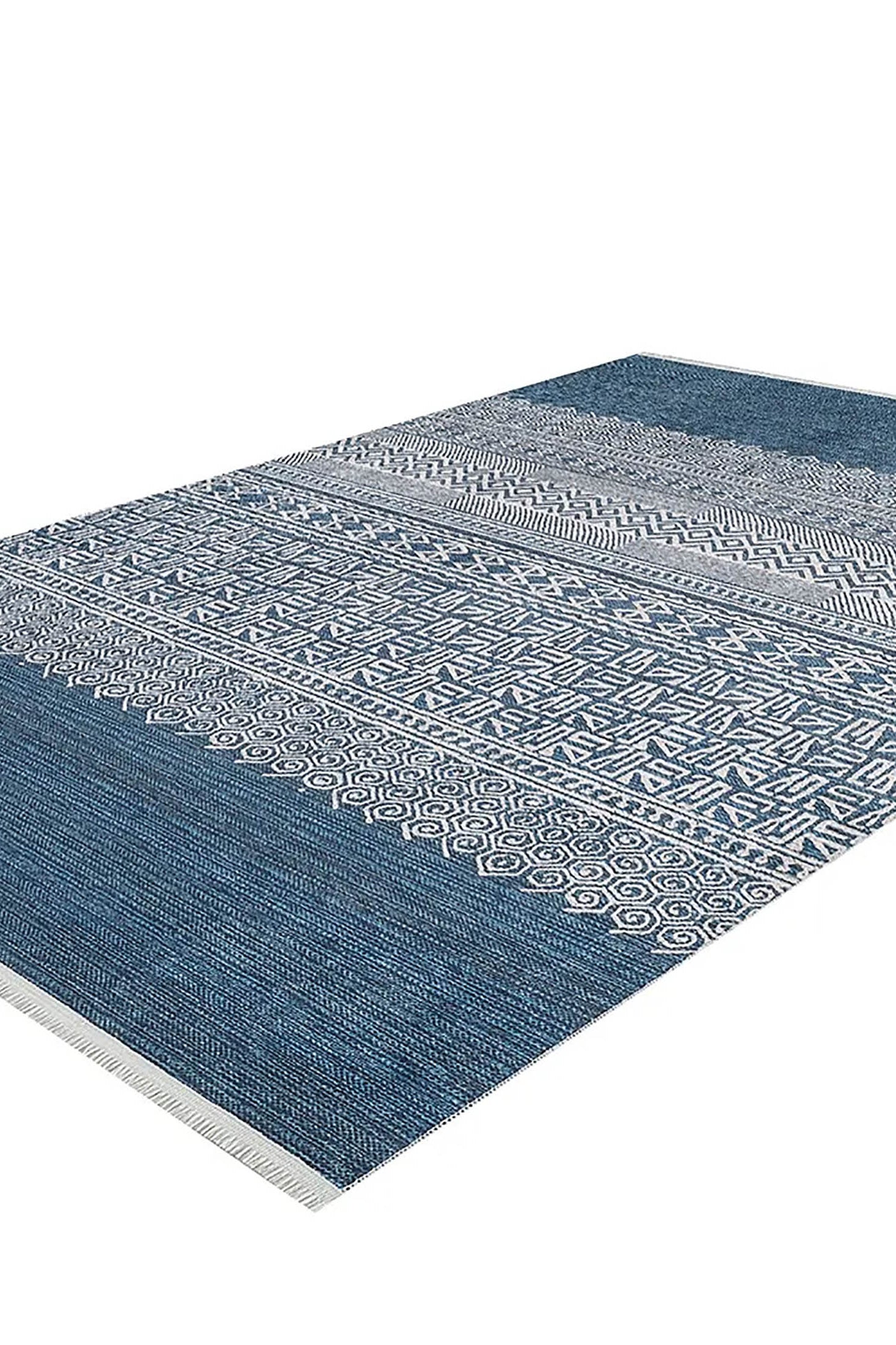 Adalynn Turkish Ethnic Kilim Geometric Rug