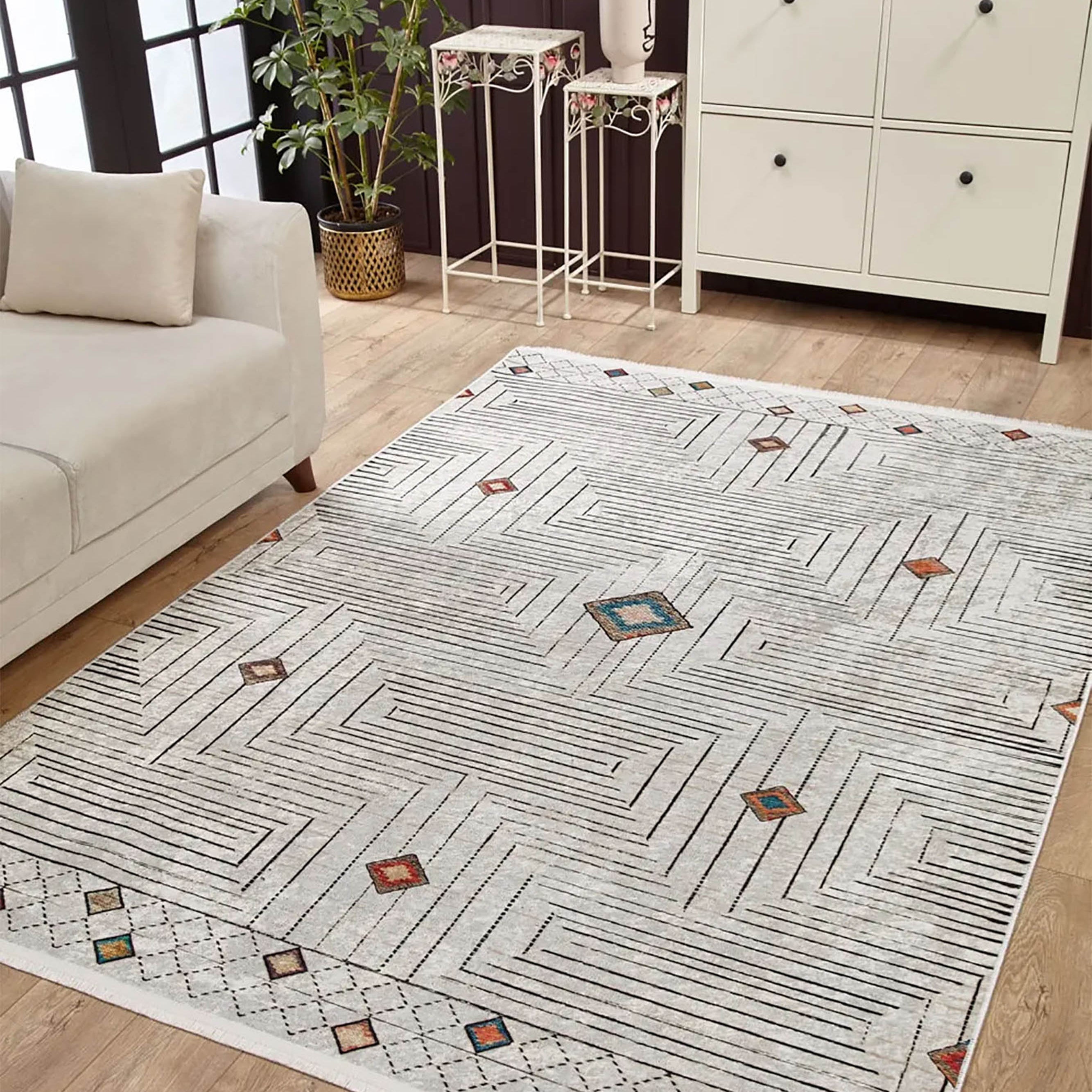 Margaret Geometric Modern Home Decor Rug