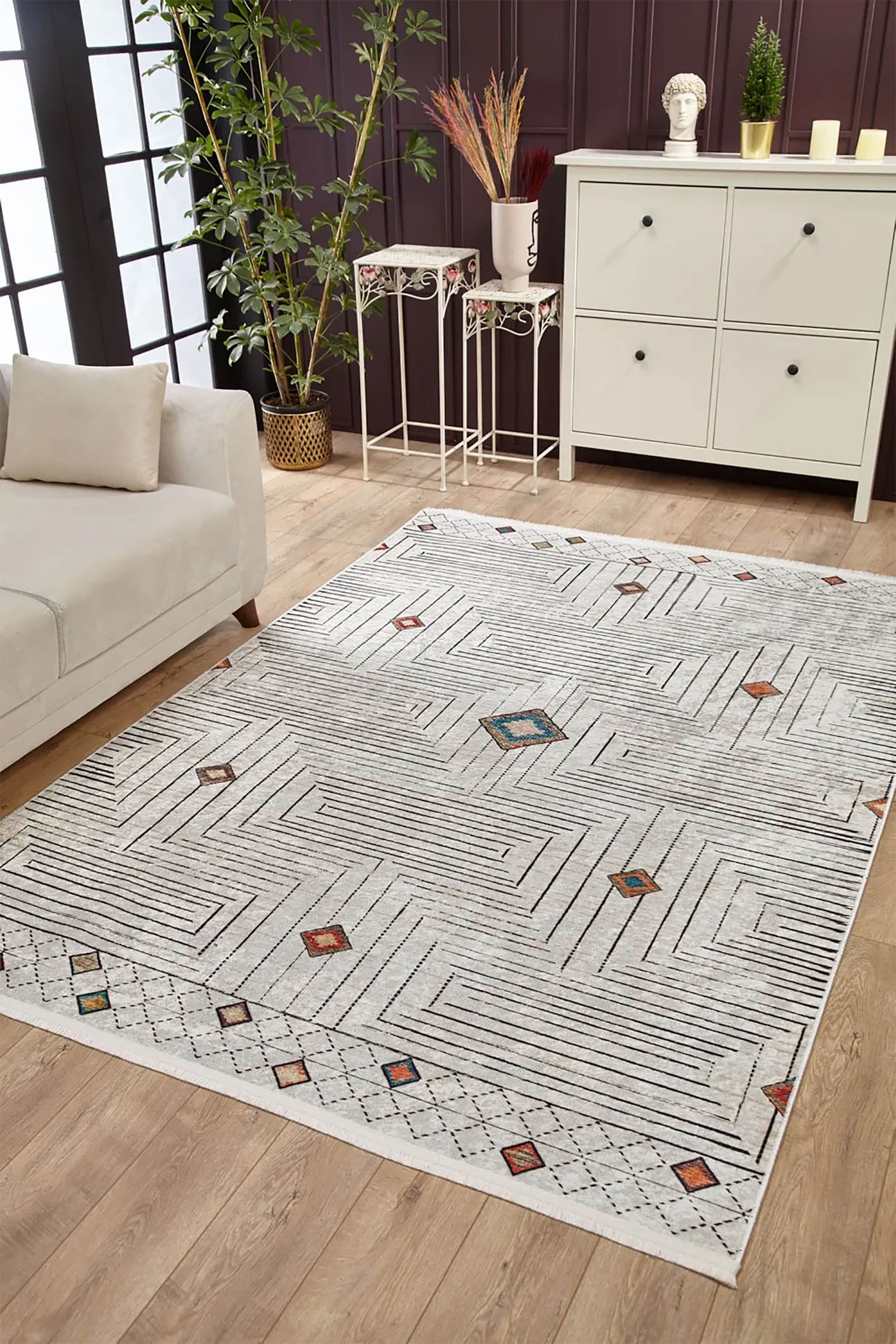 Margaret Geometric Modern Home Decor Rug