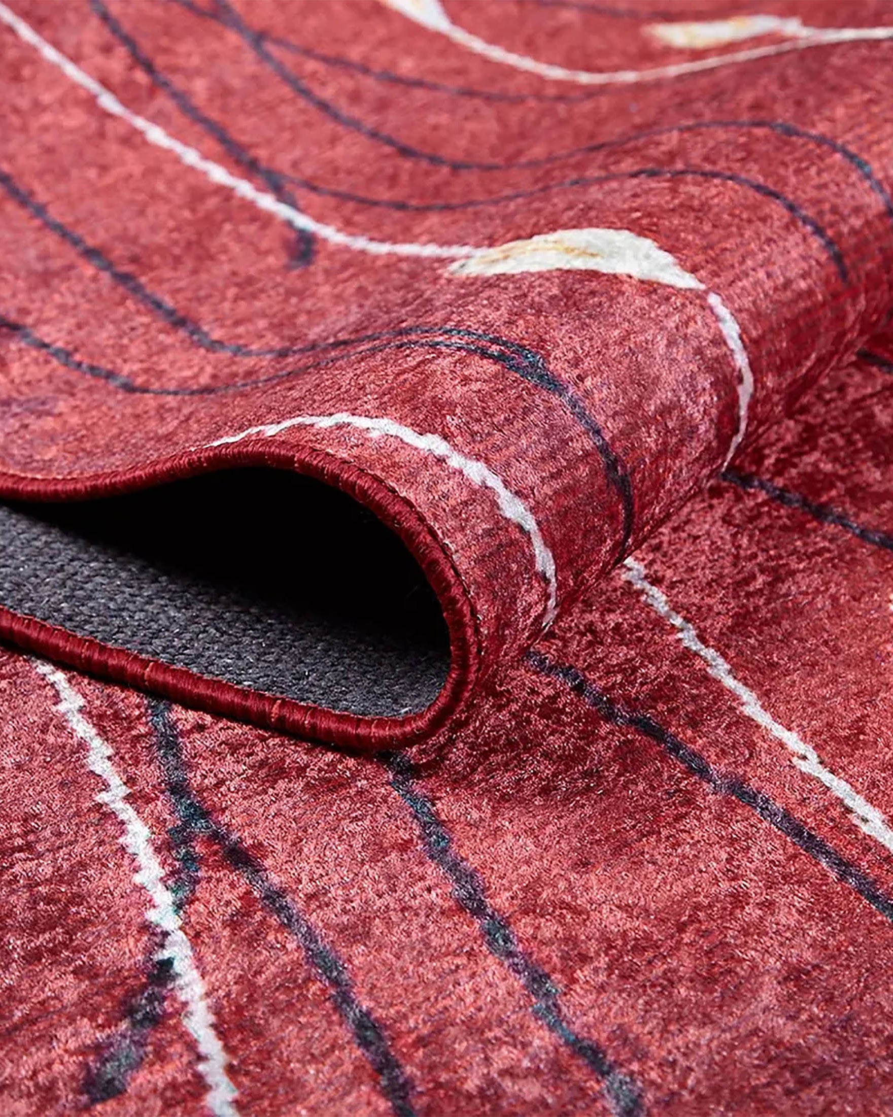 Melissa Flower Design Turkish Ethnic Kilim Red Rug