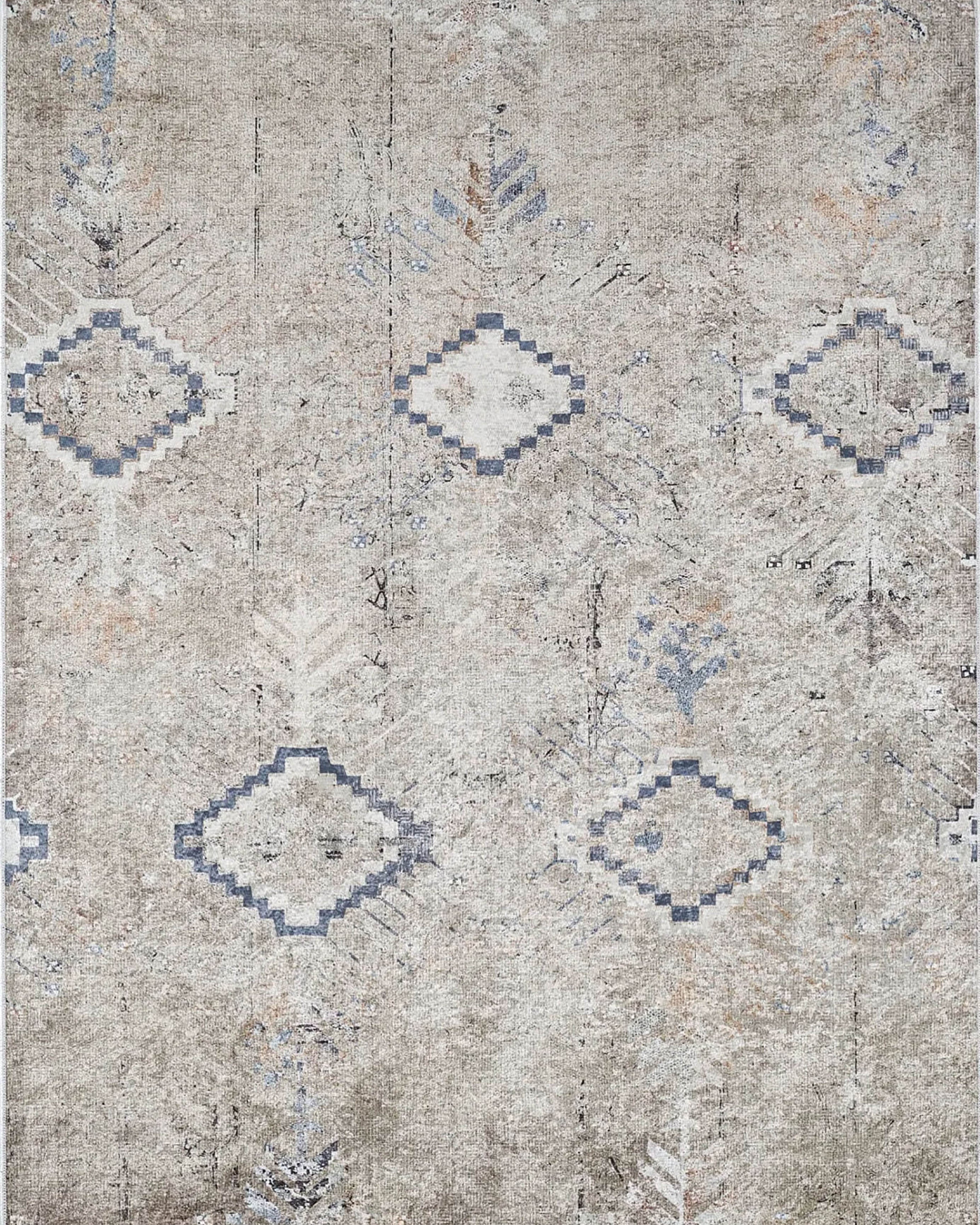 Hoyam Turkish Beige Kilim Flatweave Rug