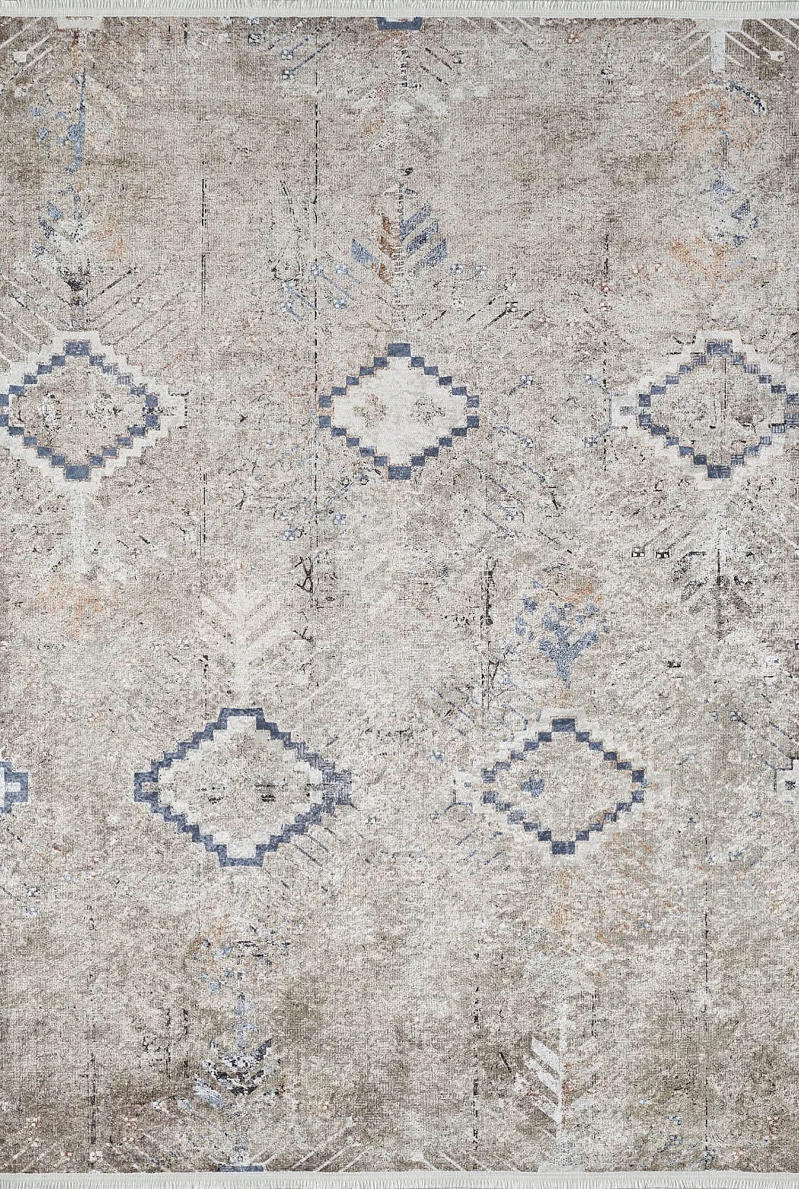 Hoyam Turkish Beige Kilim Flatweave Rug