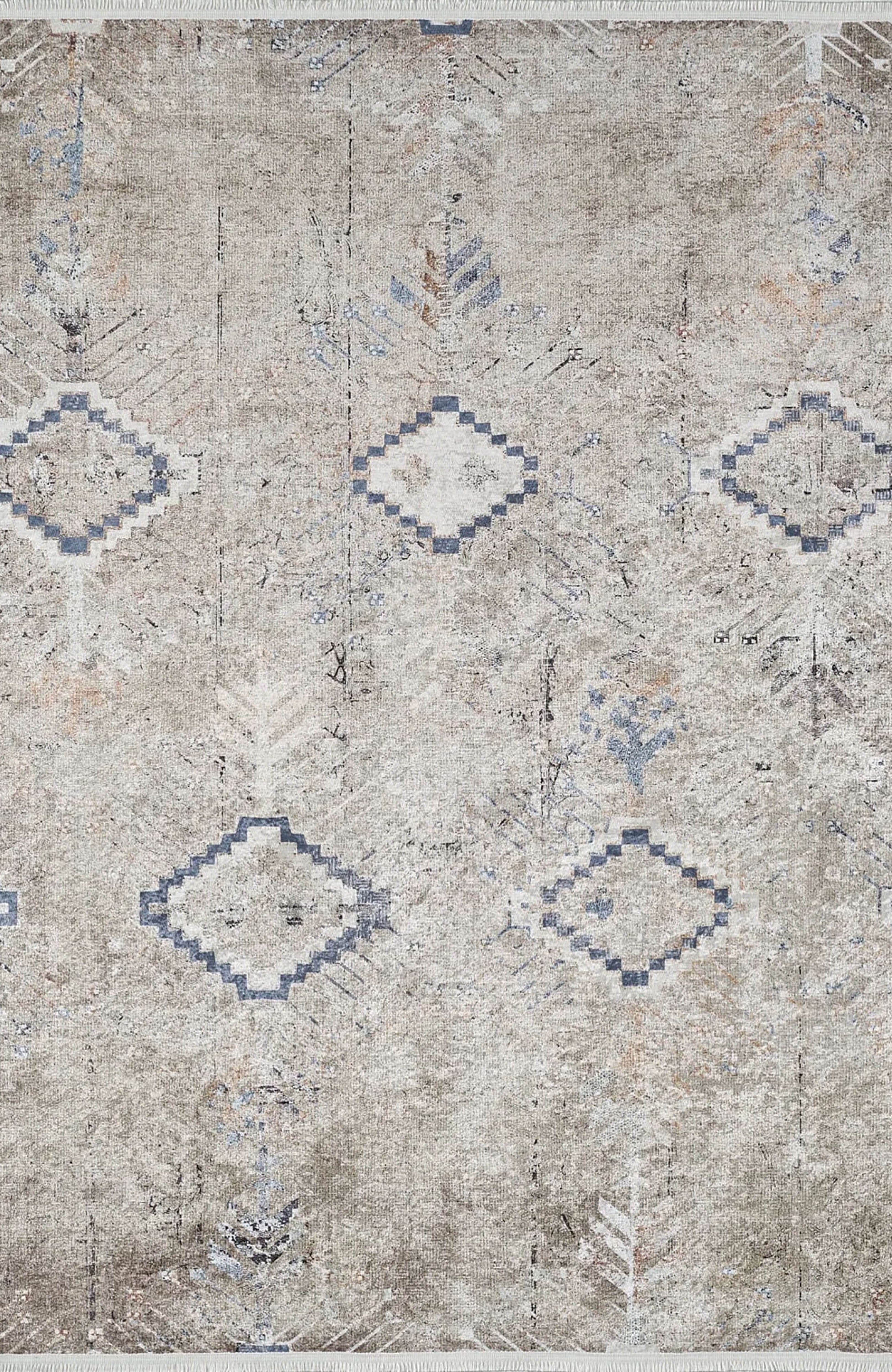 Hoyam Turkish Beige Kilim Flatweave Rug