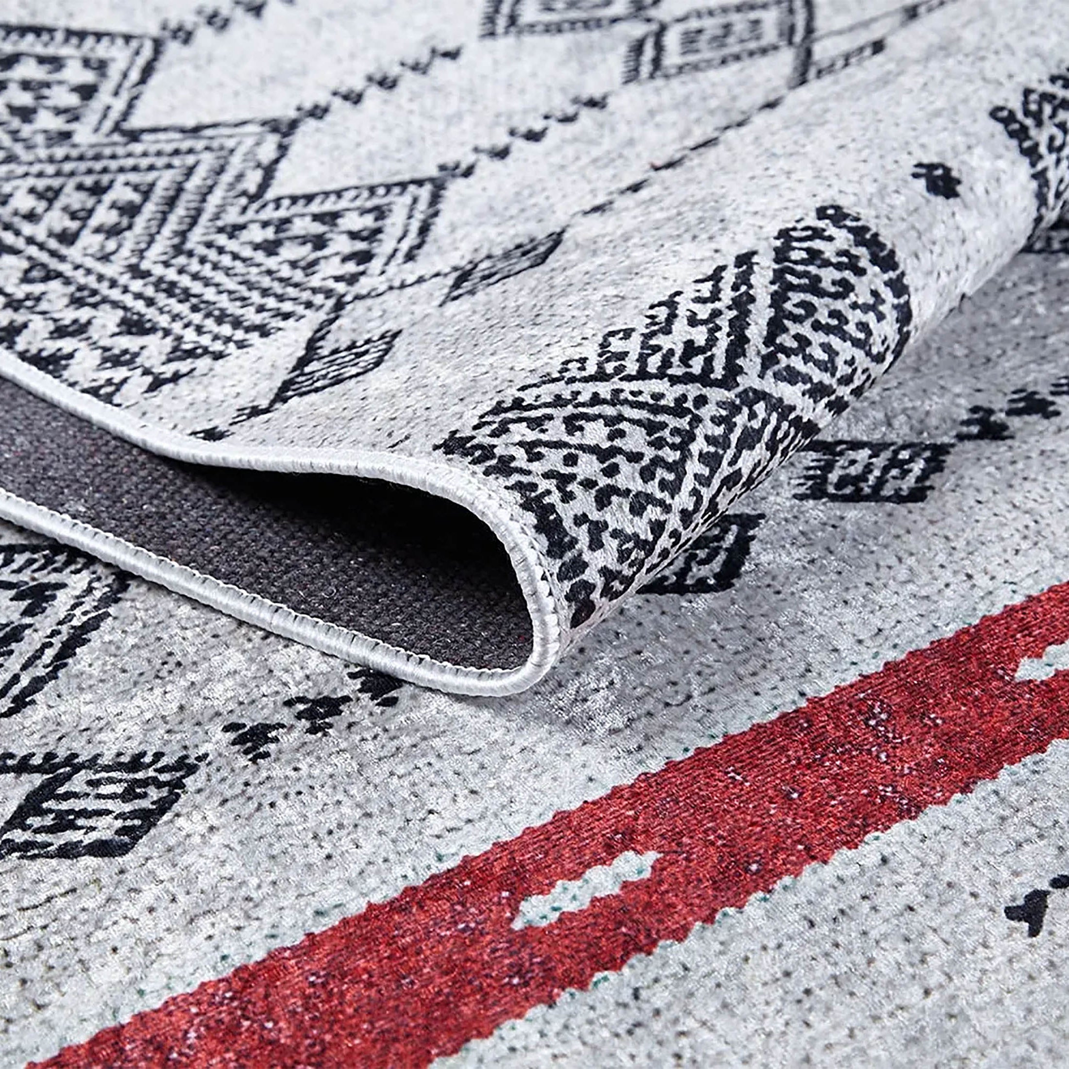 Vanessa Bohemian Geometric Farmhouse Turkish Rug