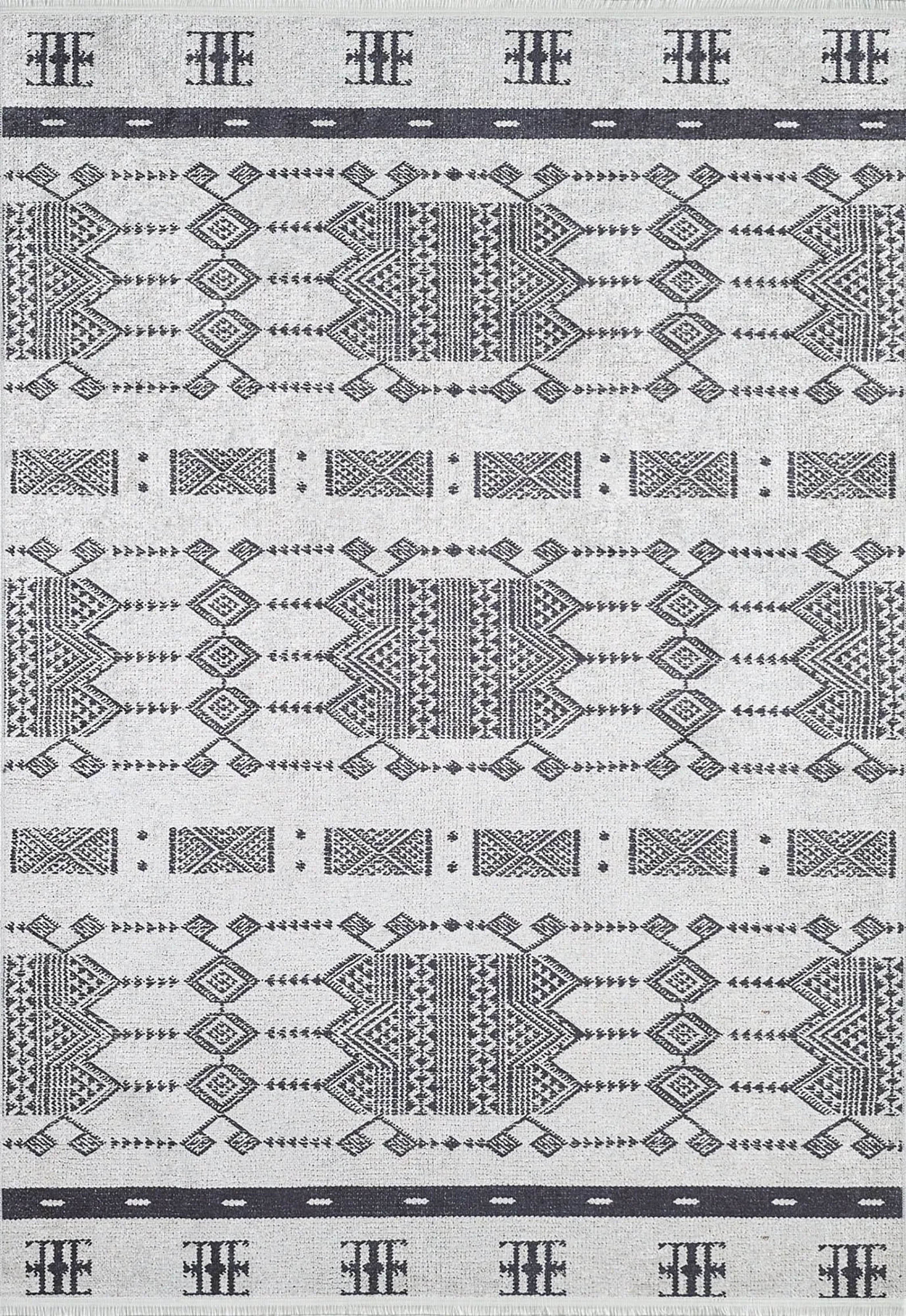 Rory Turkish Geometric Farmhouse Home Decor Rug