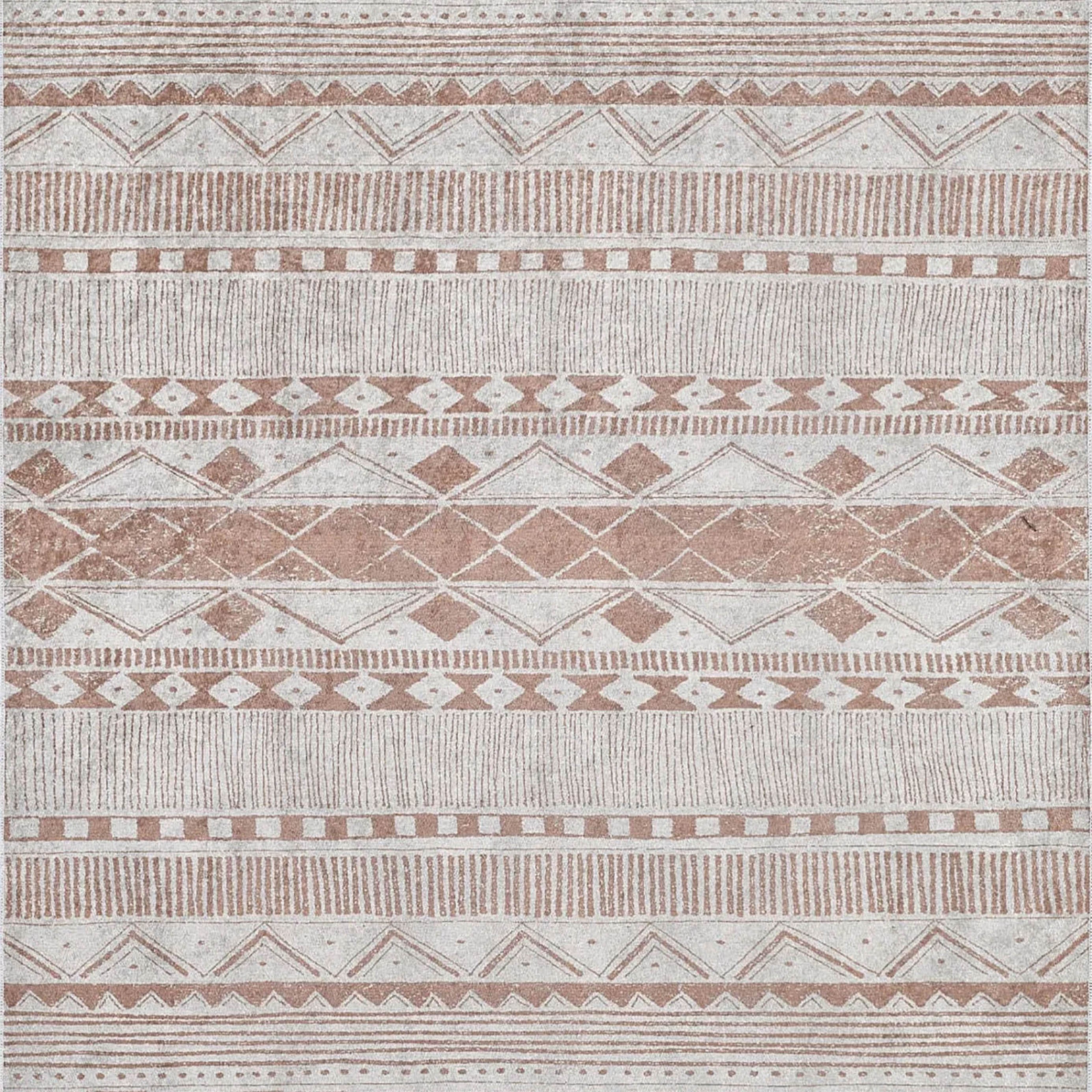 Julieta Turkish Kilim Beige Geometric Rug