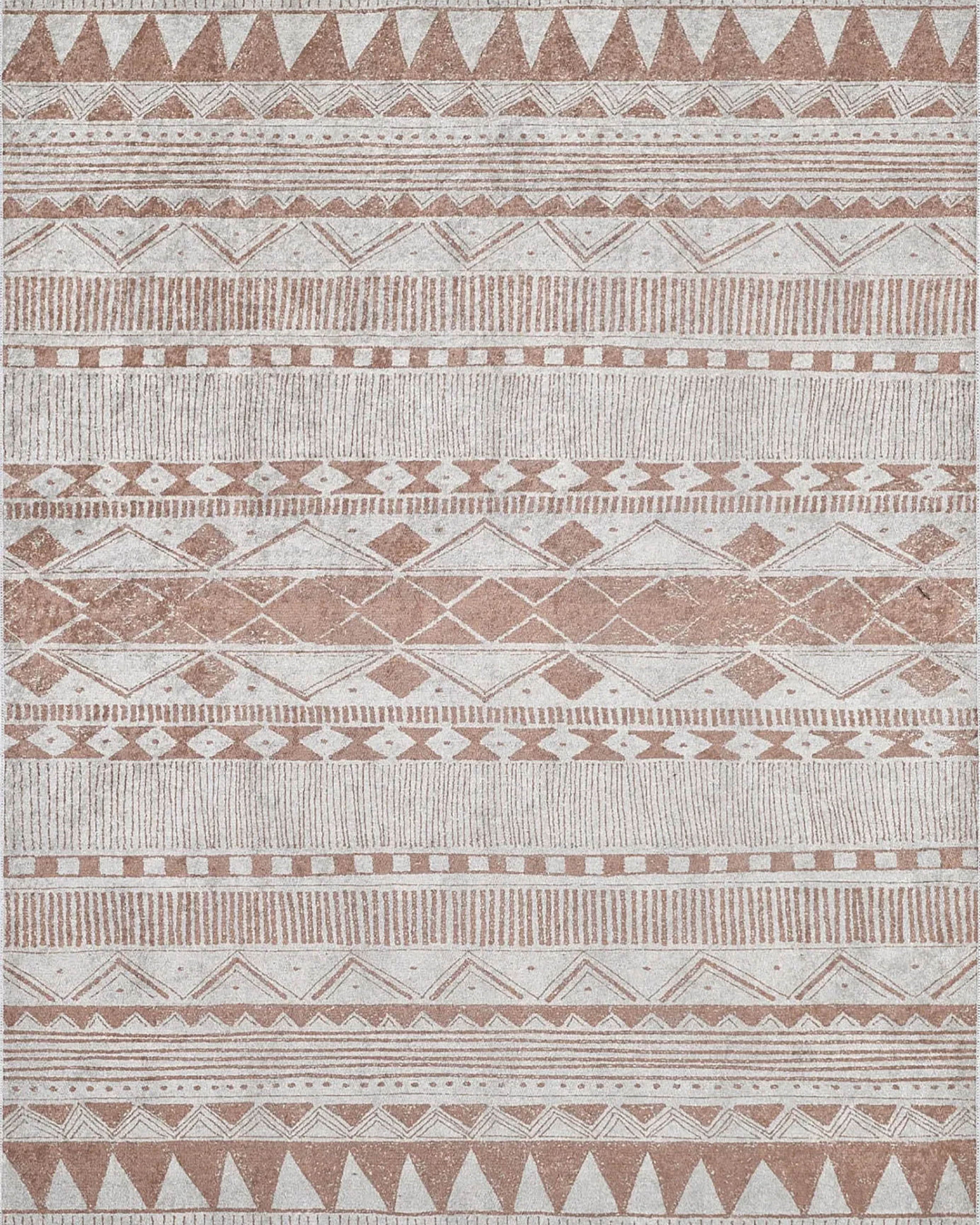 Julieta Turkish Kilim Beige Geometric Rug
