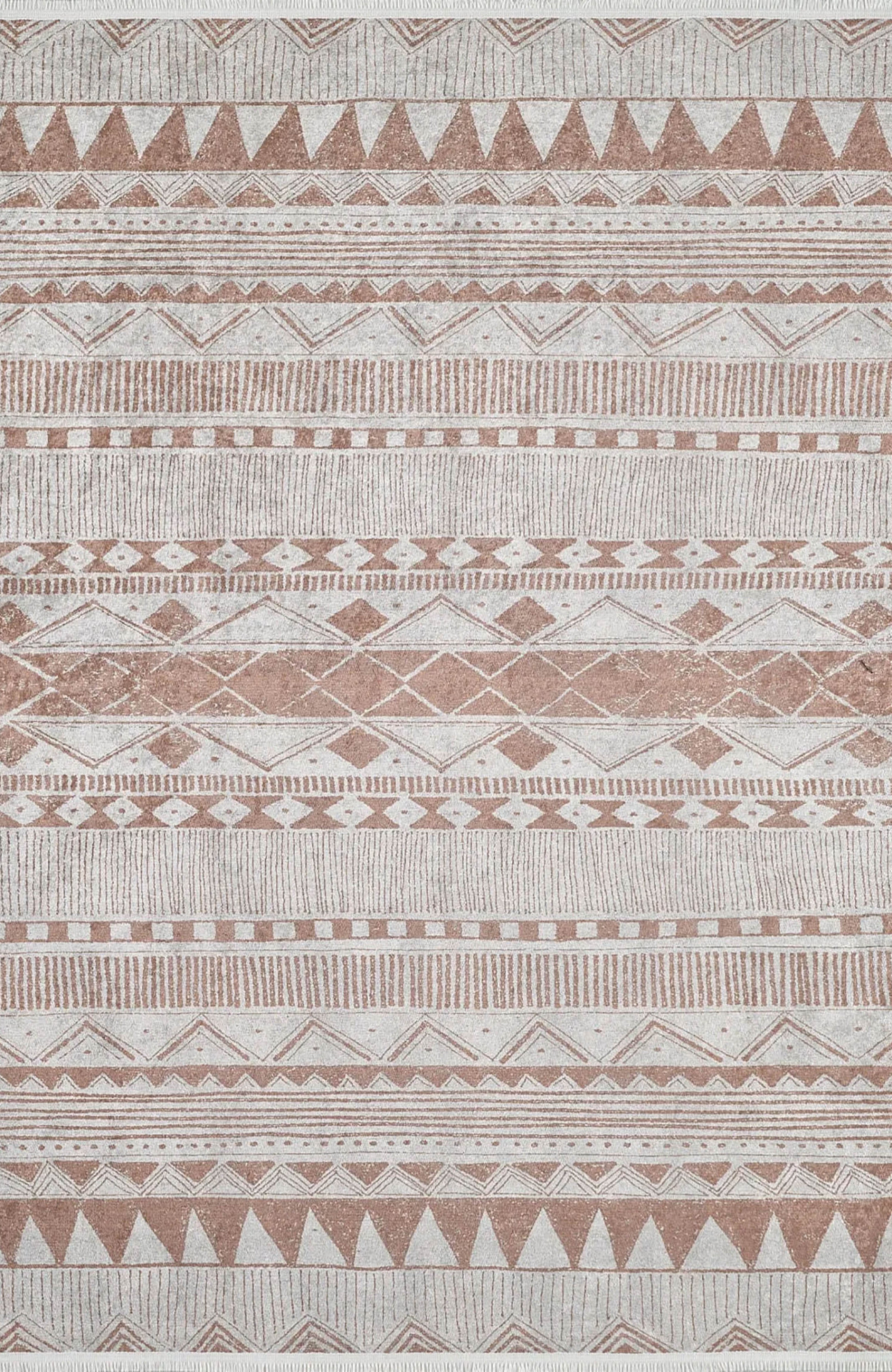 Julieta Turkish Kilim Beige Geometric Rug