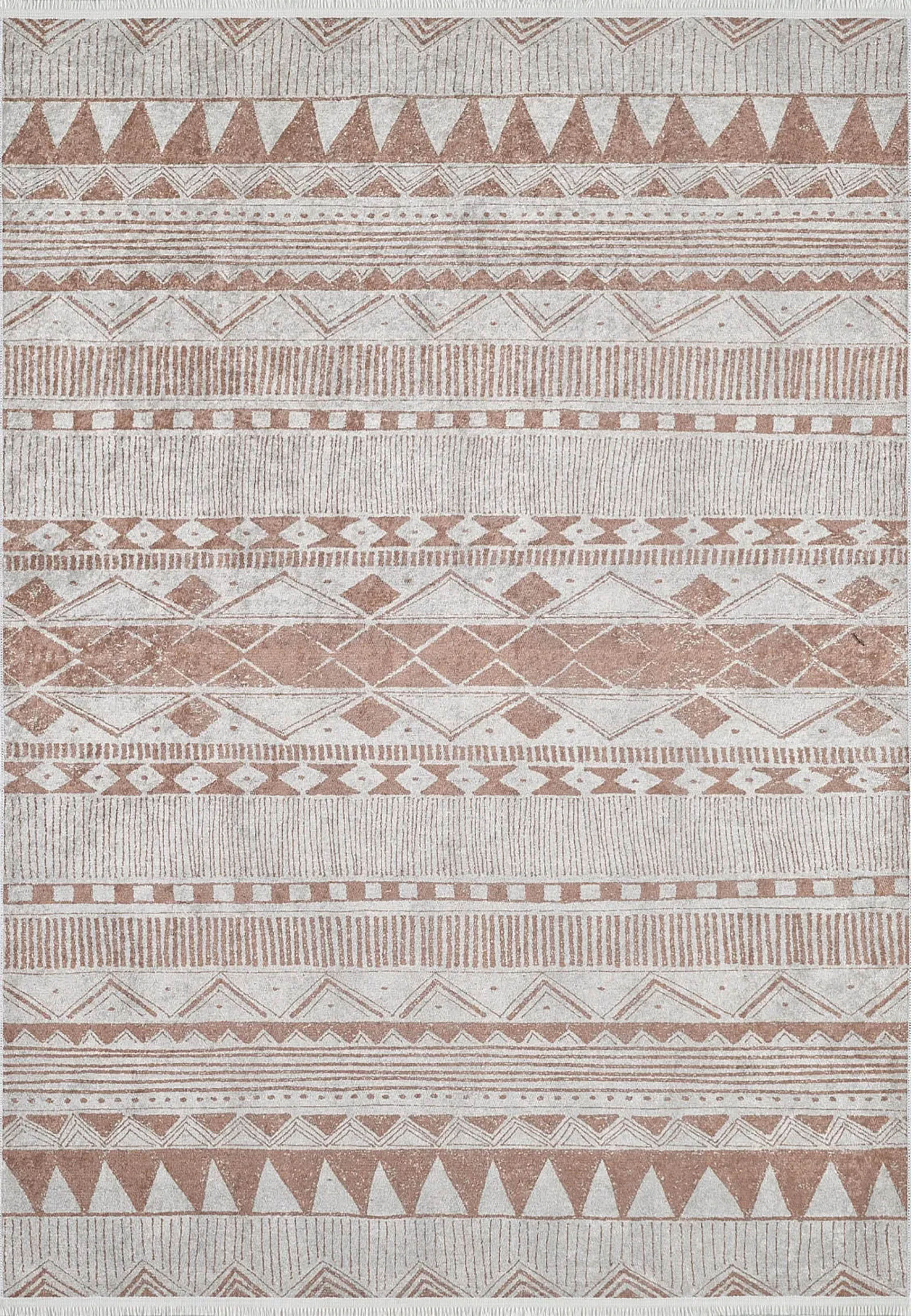 Julieta Turkish Kilim Beige Geometric Rug