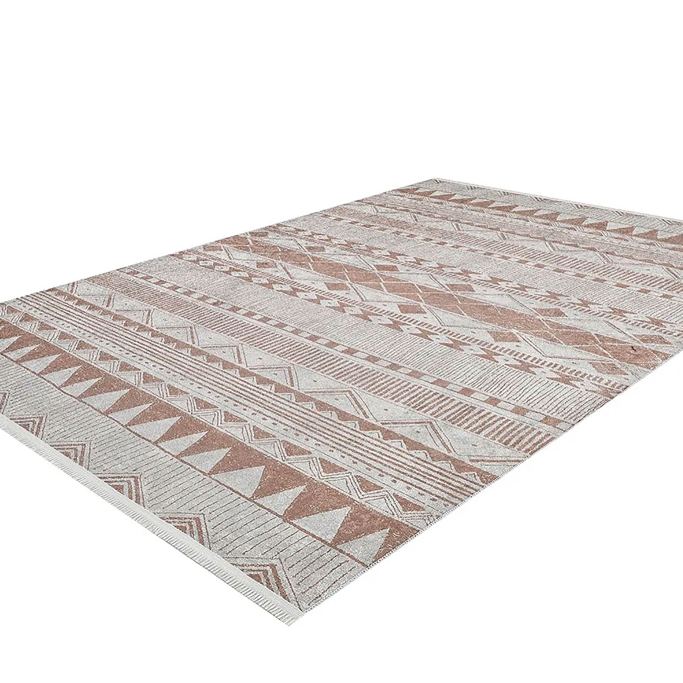 Julieta Turkish Kilim Beige Geometric Rug