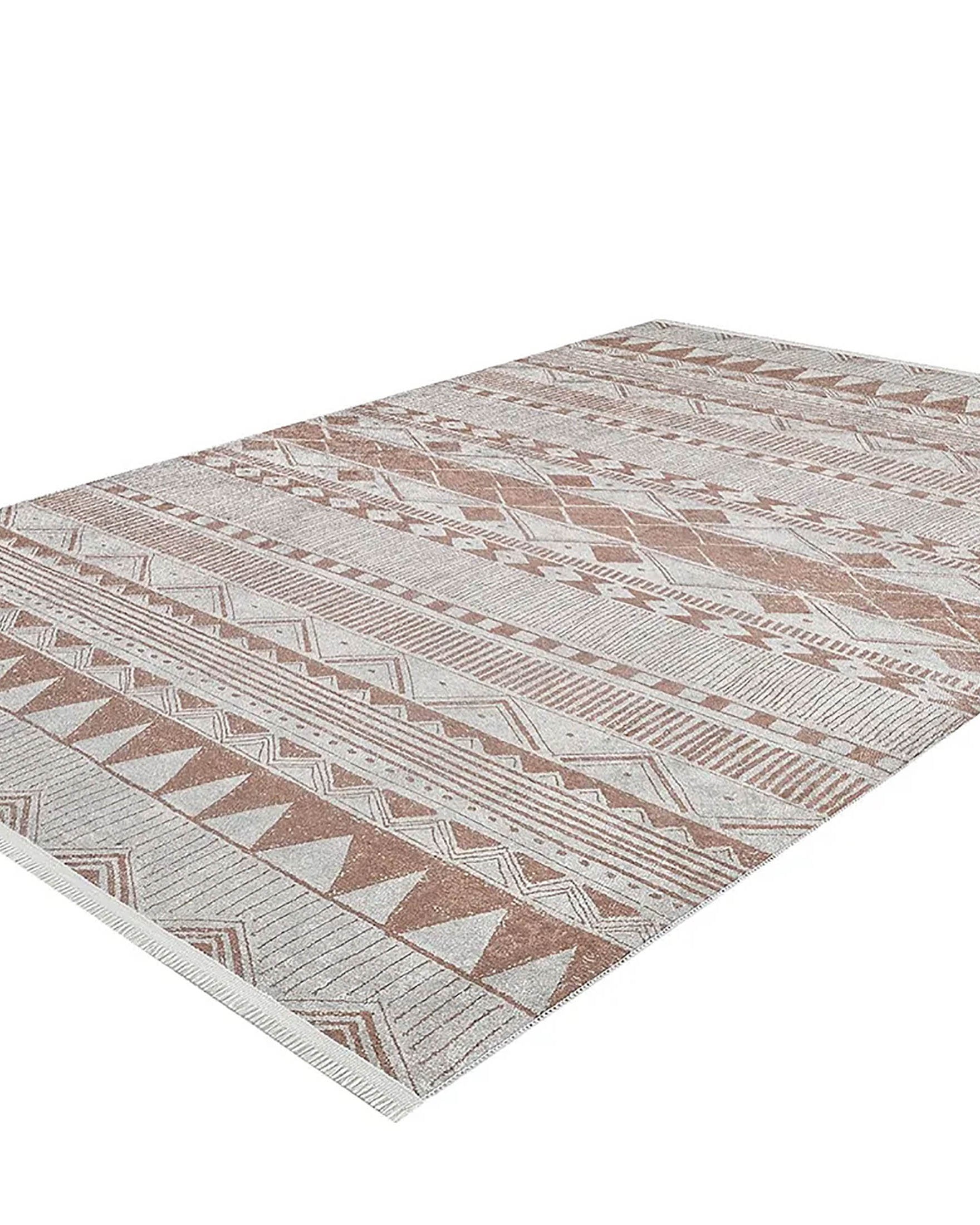 Julieta Turkish Kilim Beige Geometric Rug