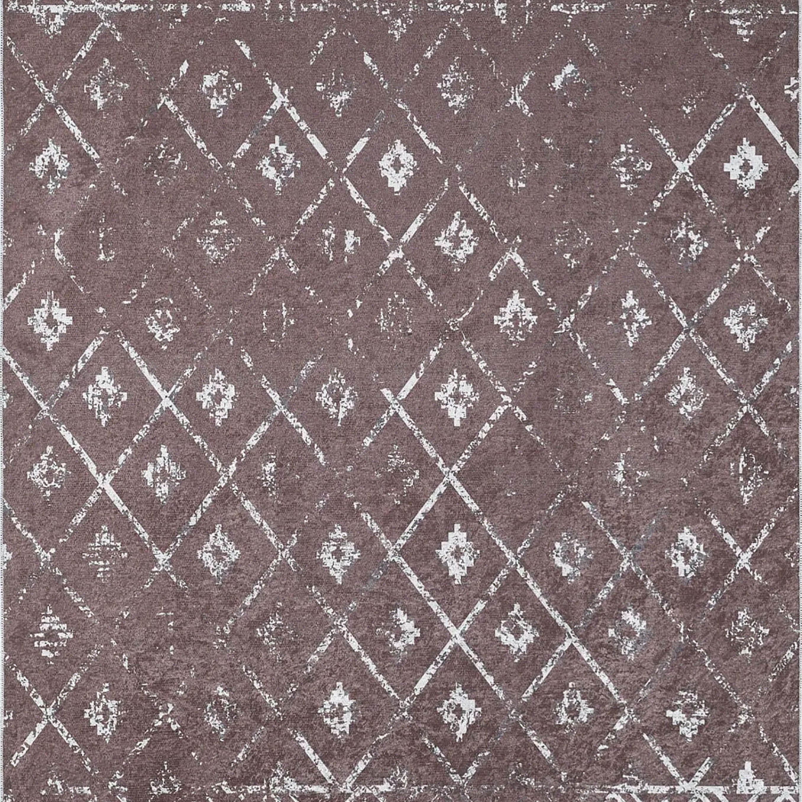 Alina Geometric Antique Vintage Decor Rug