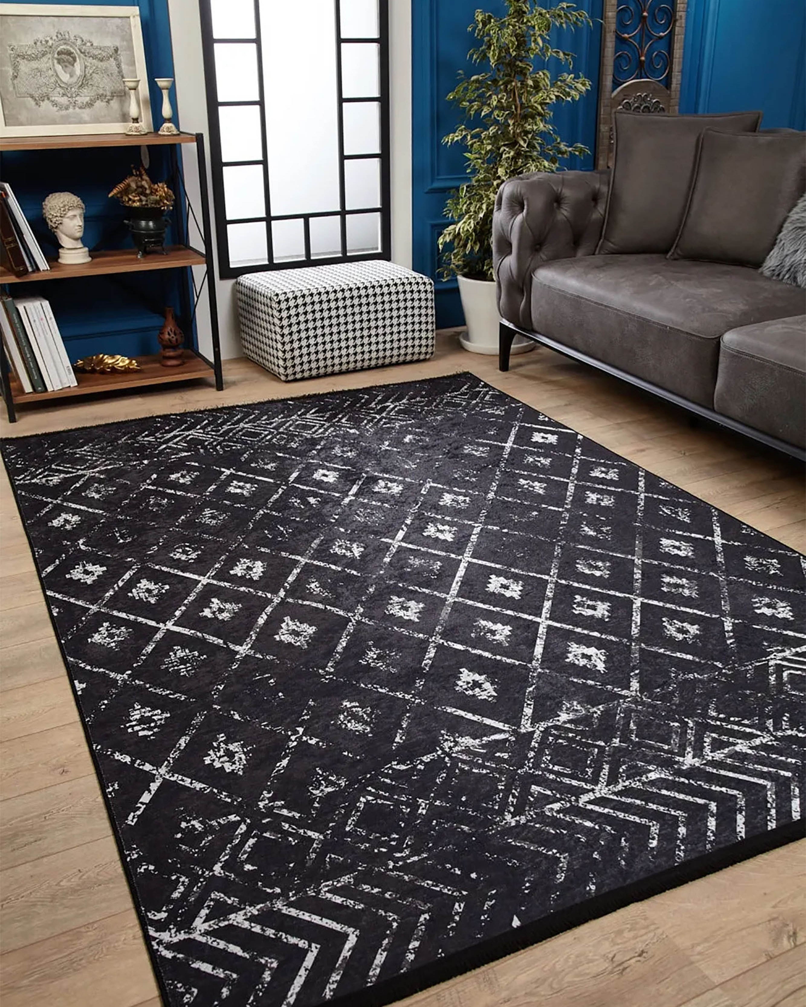 Oakley Geometric Antique Vintage Decor Rug