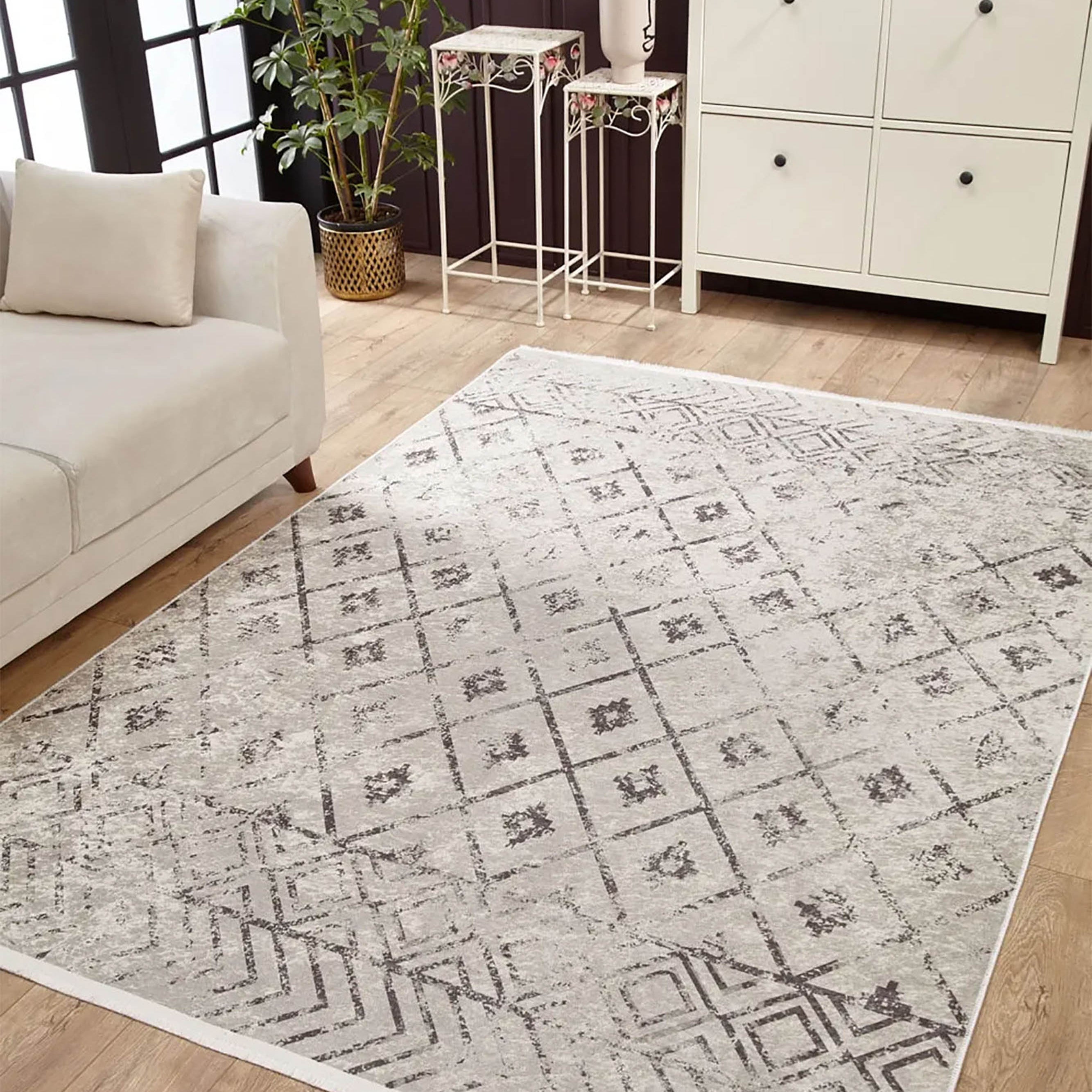 Isabel Geometric Antique Vintage Decor Rug