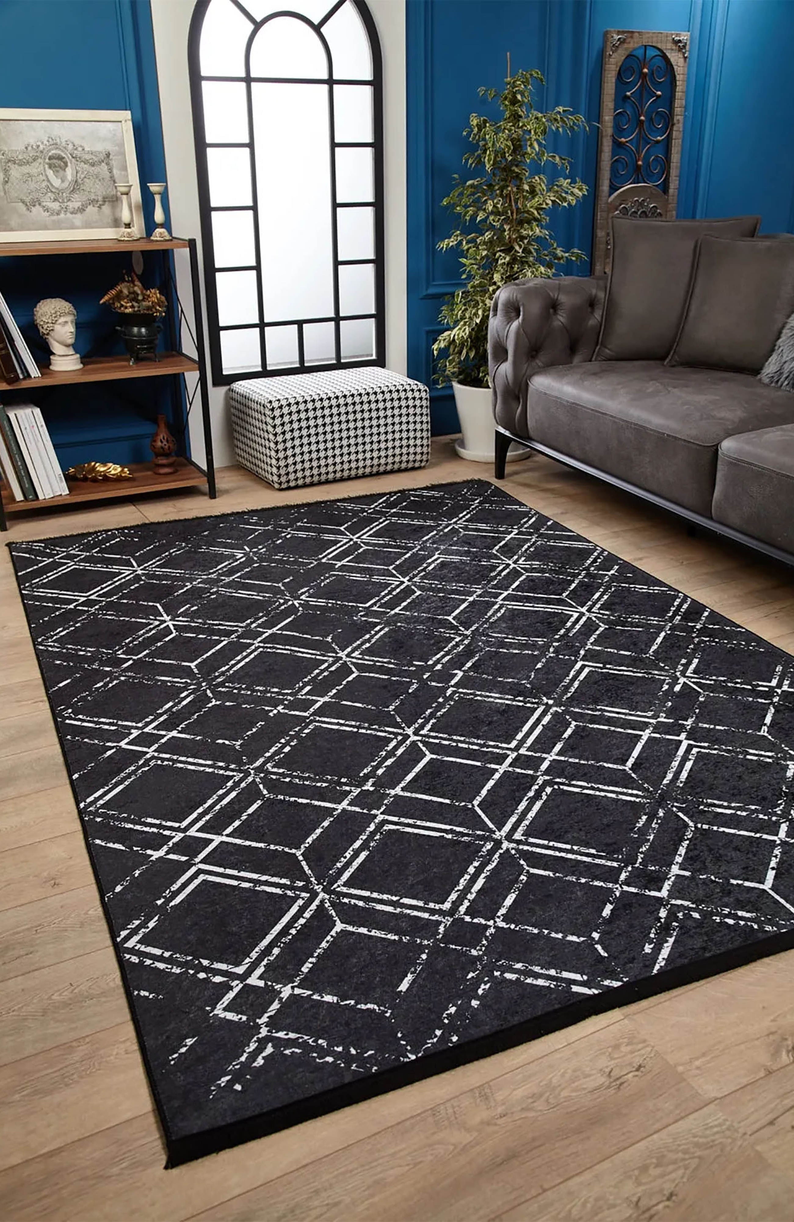 Sutton Geometric Antique Artdeco Rug