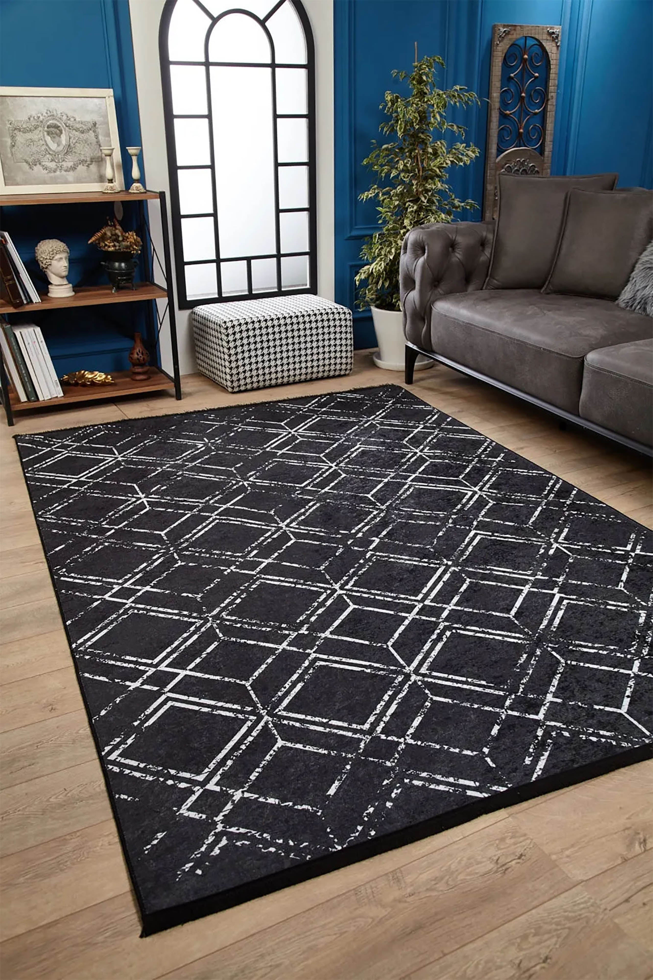 Sutton Geometric Antique Artdeco Rug