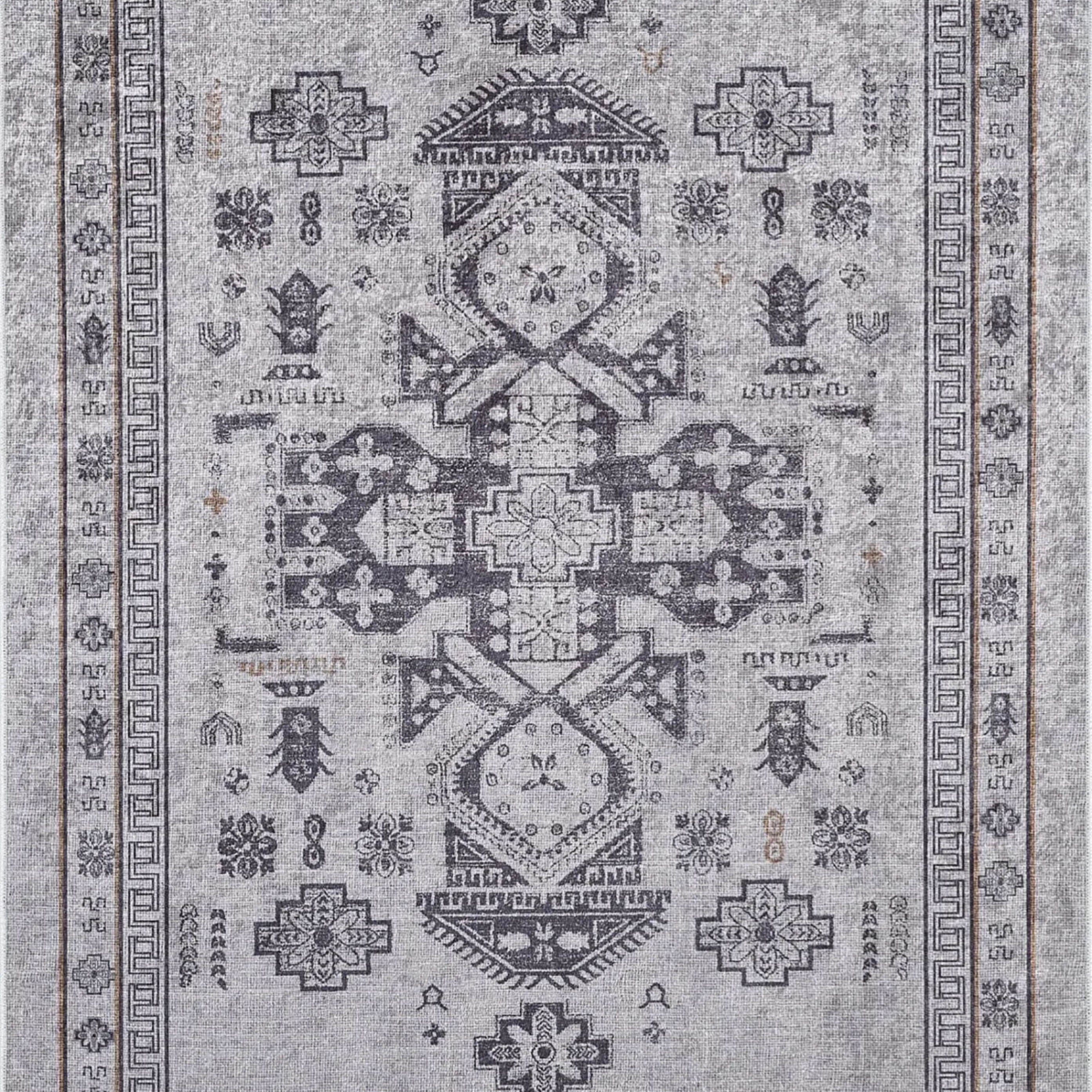Noelle Turkish Oriental Medallion Geometric Rug