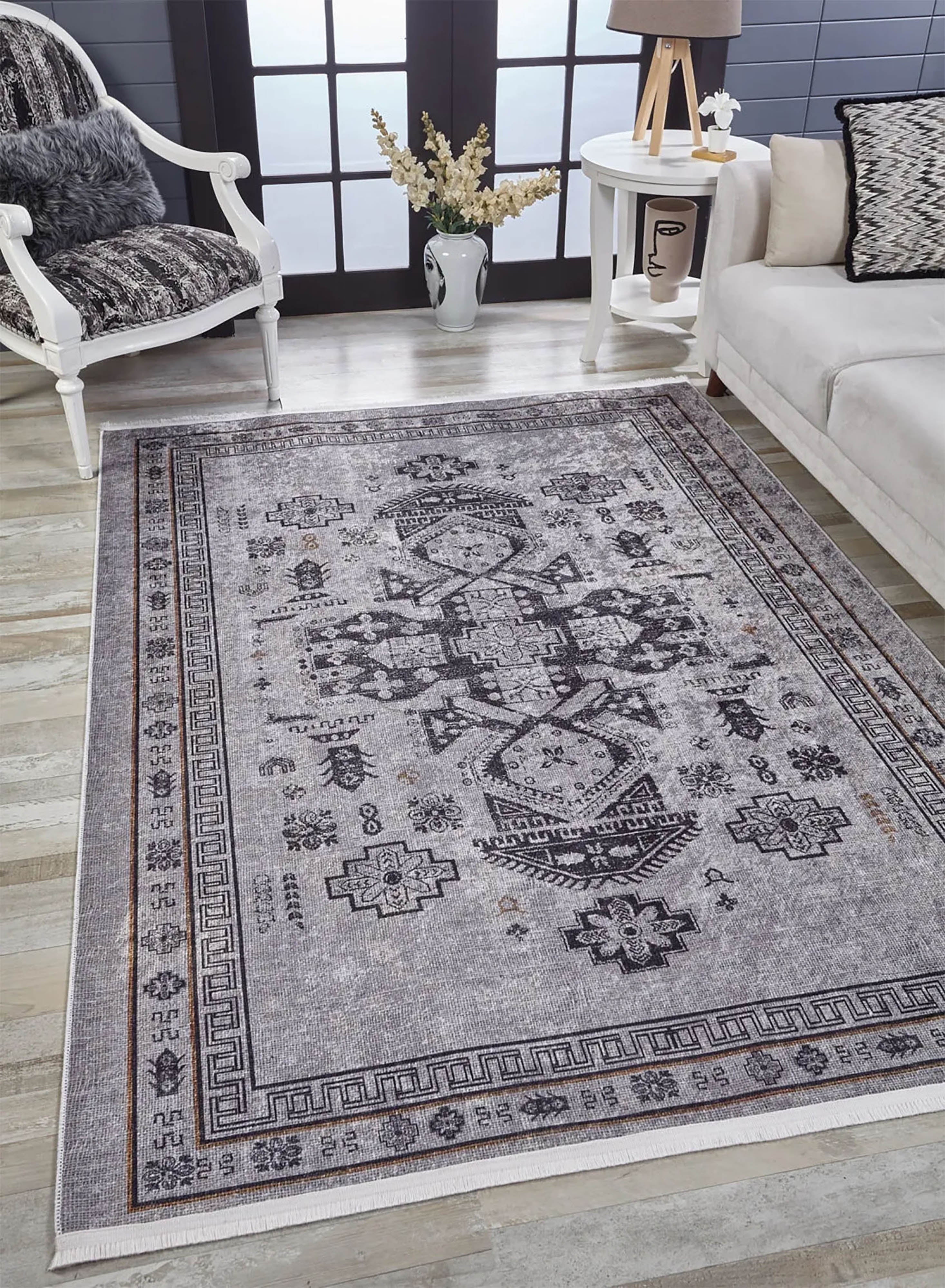 Noelle Turkish Oriental Medallion Geometric Rug