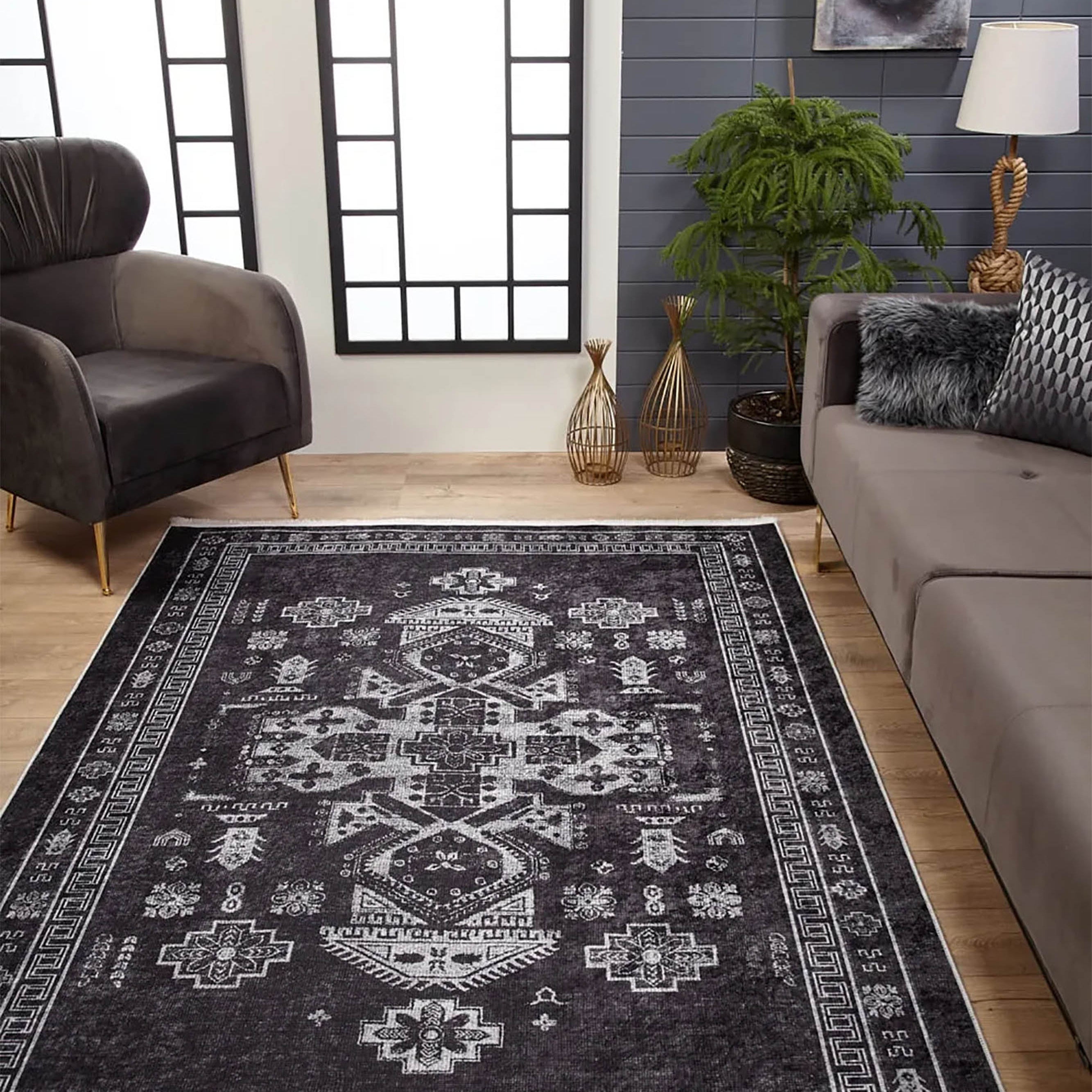 Molly Turkish Oriental Medallion Geometric Rug