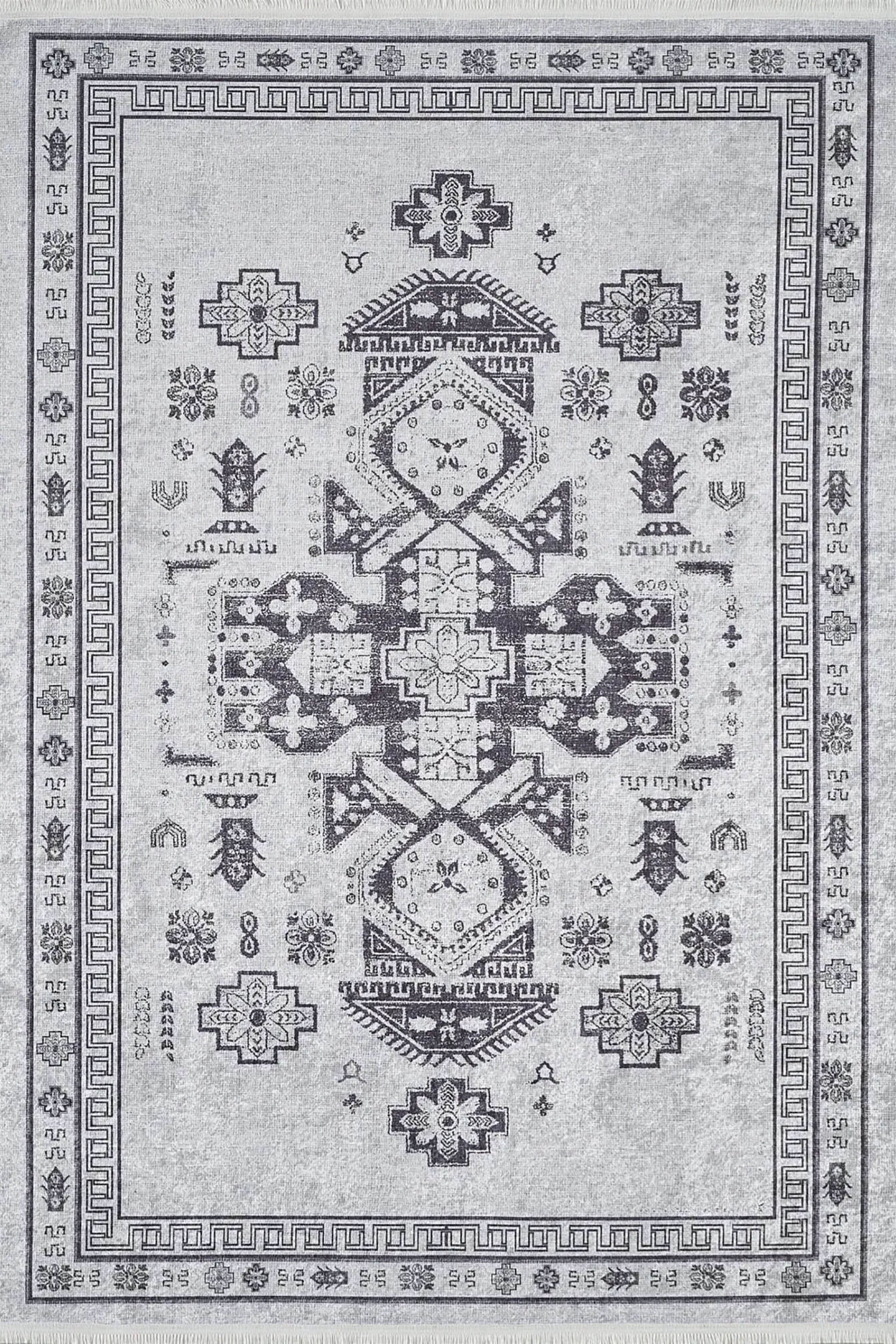 Aitana Turkish Oriental Medallion Geometric Rug