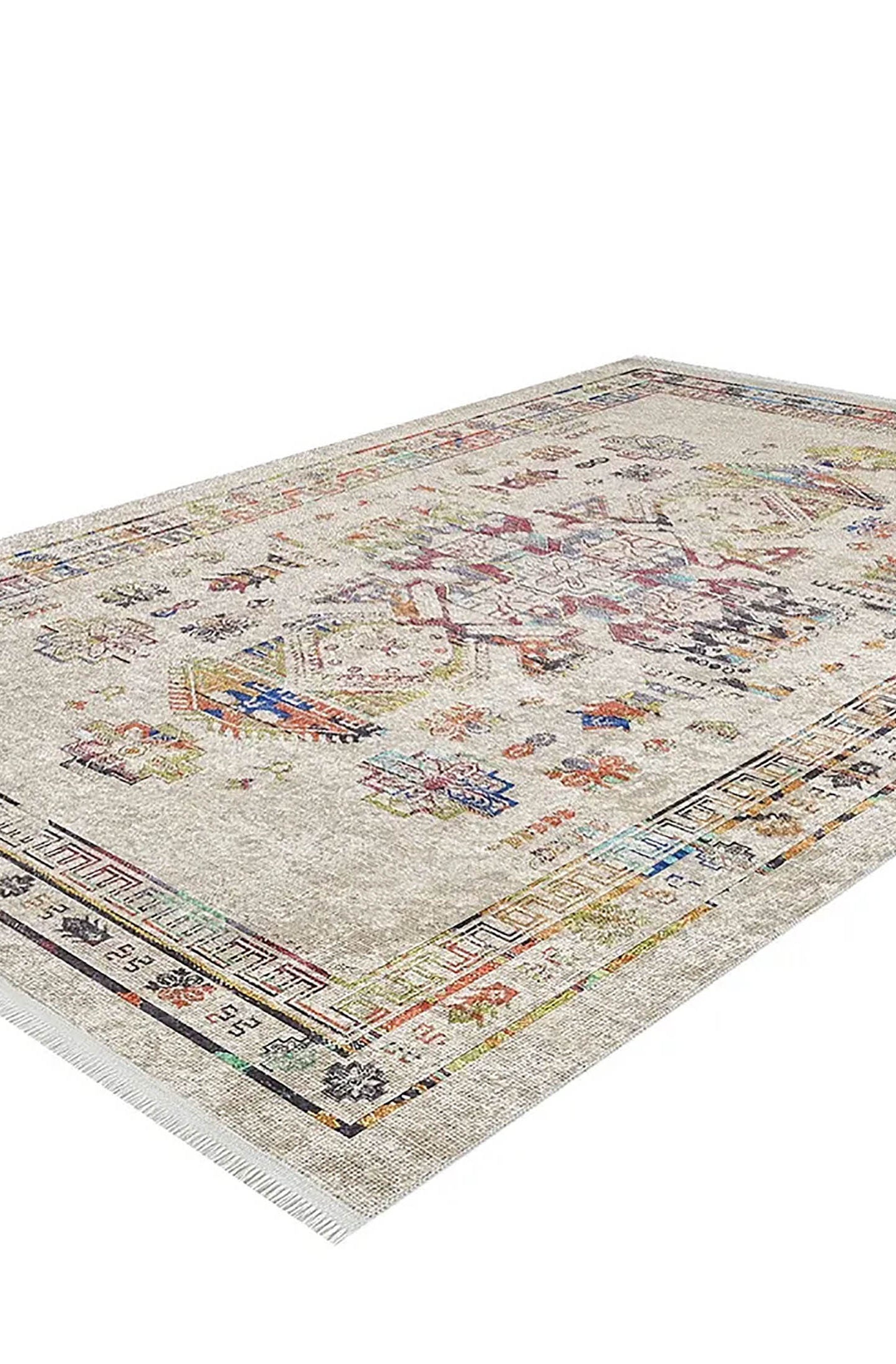 Aliyah Turkish Oriental Medallion Geometric Rug